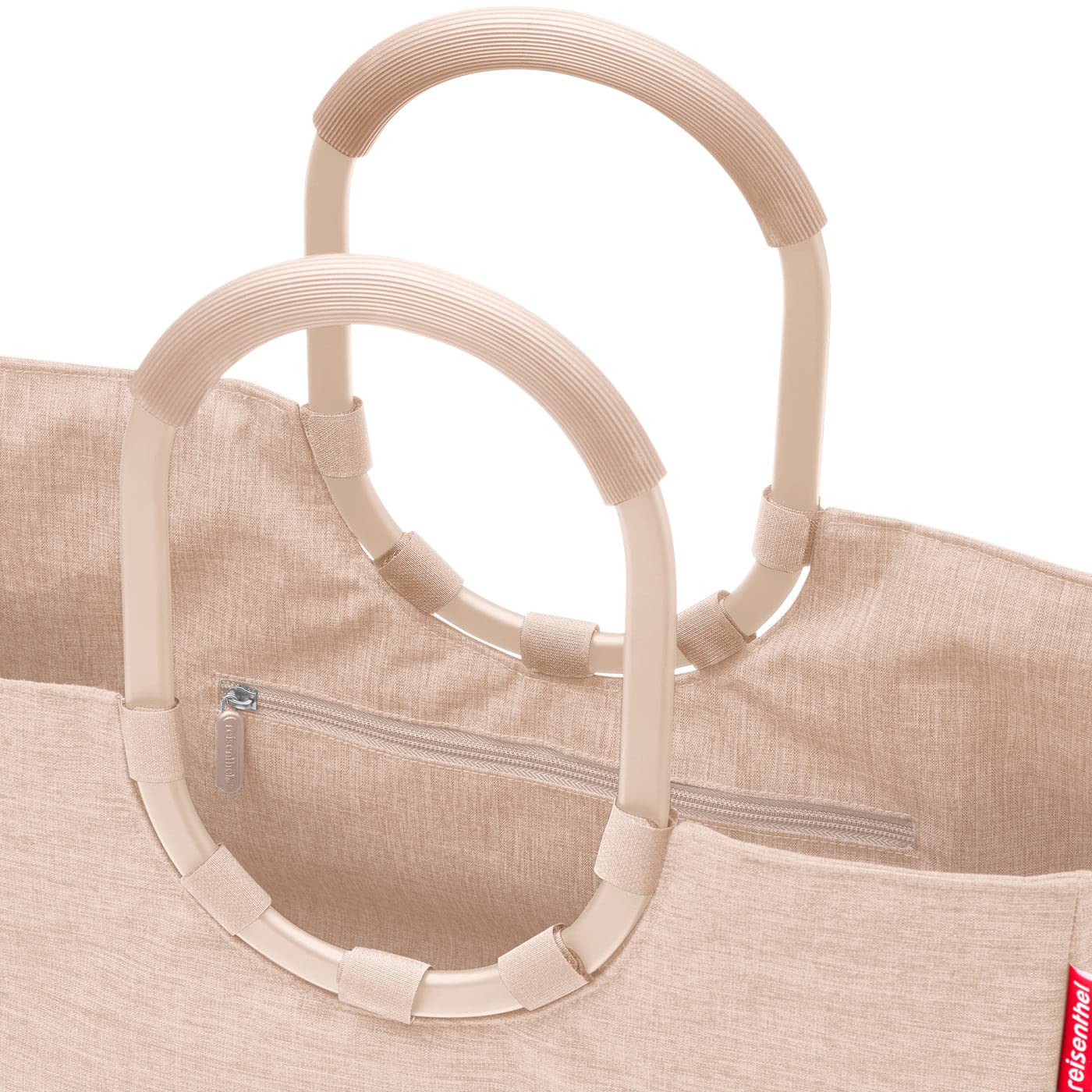 Reisenthel Loopshopper L - Eco-Friendly Recycled PET Bottle Shopping Bag with Multiple Compartments - Water-Resistant & Stylish for Groceries, Travel & Daily Use