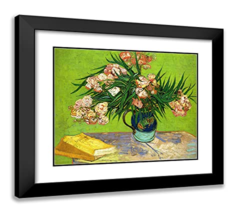 Black Modern Wood Frame with Double Matting
