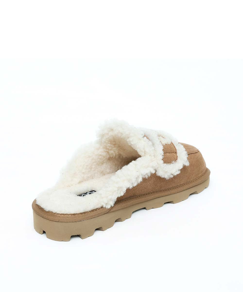 Women's UGG Violet Cozy Indoor/Outdoor Slippers - Soft Fleece Lined House Shoes for Winter Comfort - Perfect for Home, Lounge & Quick Errands