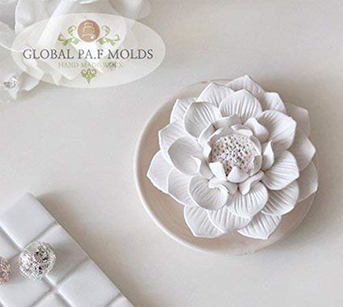 23-88 Flower Mold for Cake Decorating - Polymer Clay, Soap, Resin & Chocolate Molds - Sugarcraft & Candy Making Tools - Perfect for DIY Wedding, Birthday & Party Desserts