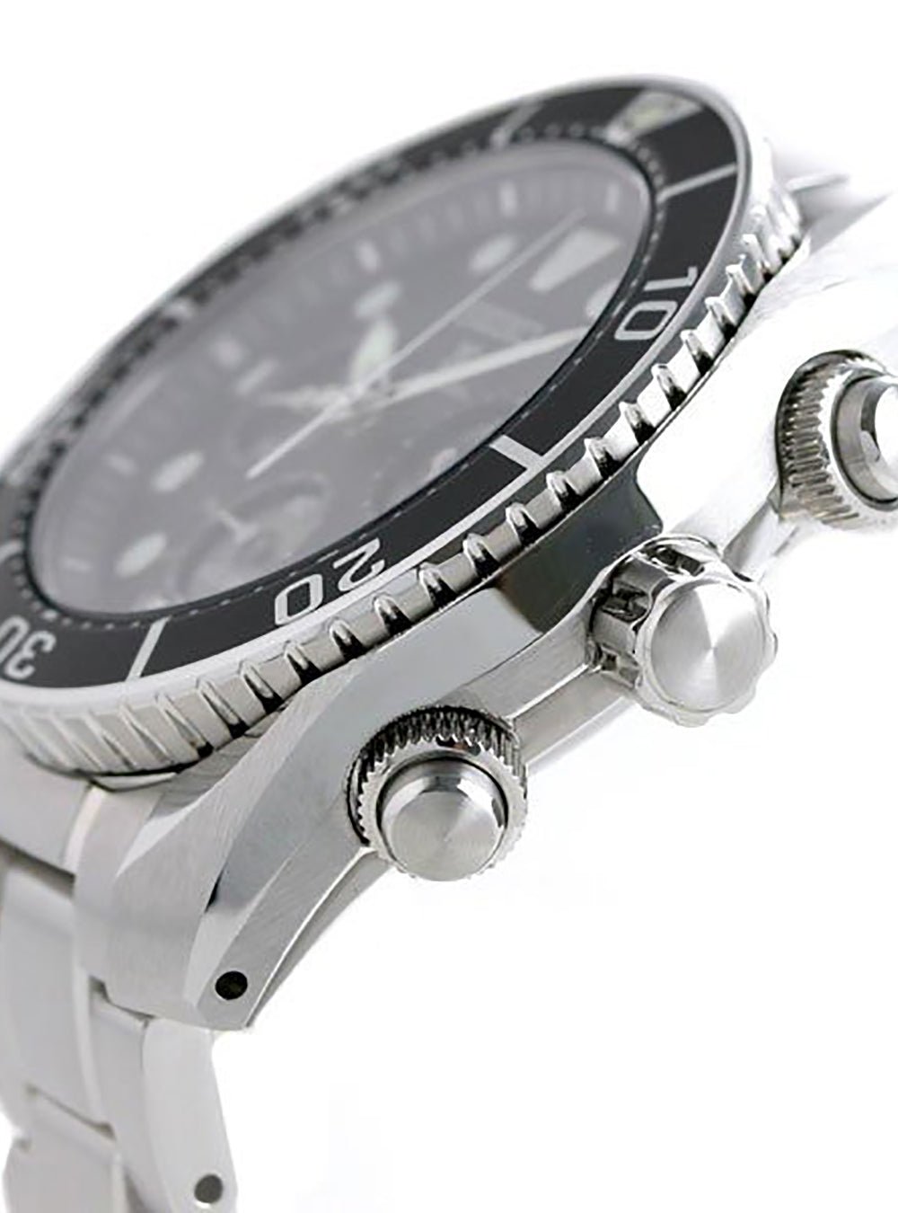 SEIKO PROSPEX Solar Diver Chronograph Watch SBDL061 - Japanese Made JDM Scuba Watch for Men, Professional Dive Watch for Water Sports & Outdoor Adventures