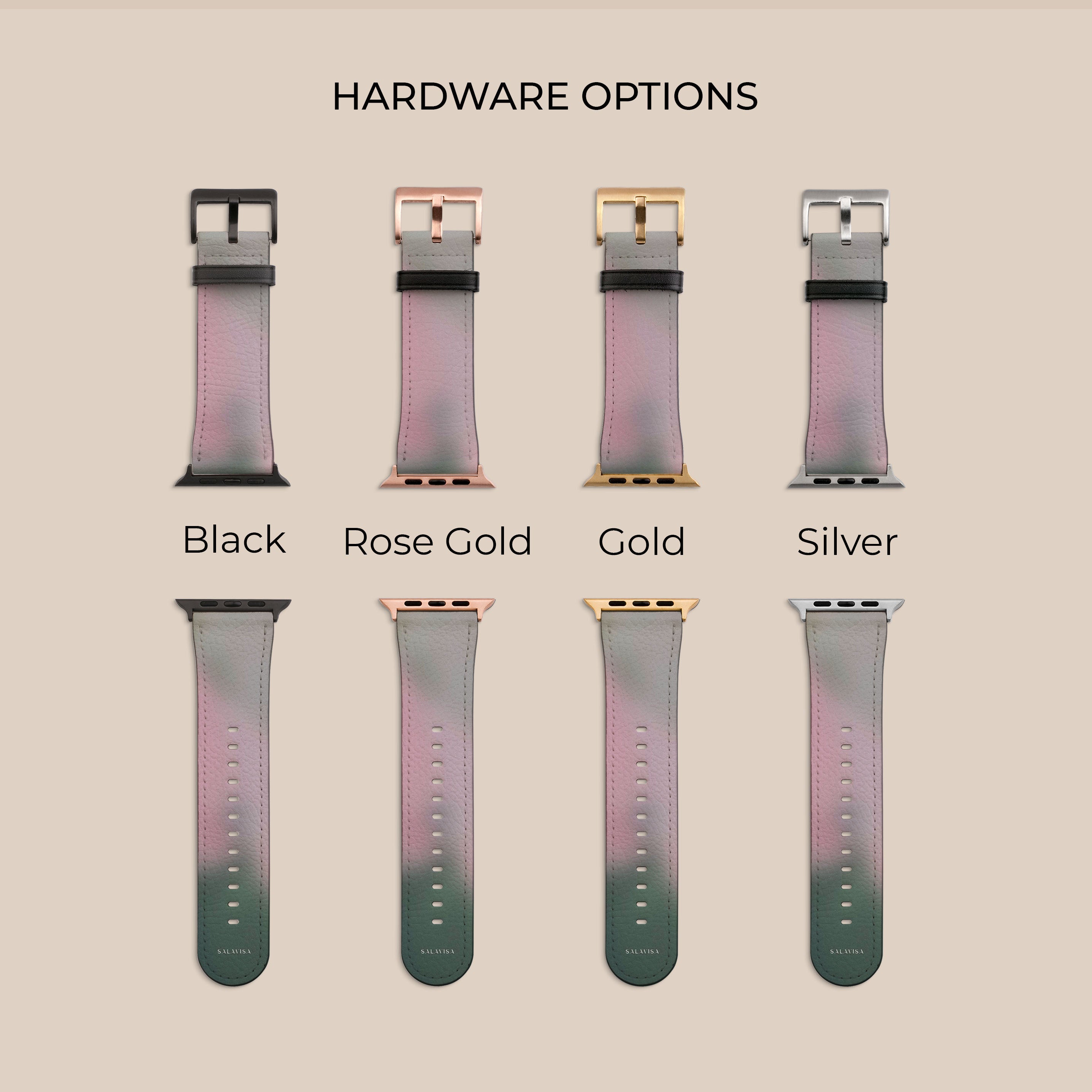 Soft Pink Apple Watch Band - Premium Stretchy Nylon Strap for Women, Compatible with All Apple Watch Models - Perfect for Workouts, Running, Yoga & Everyday Wear