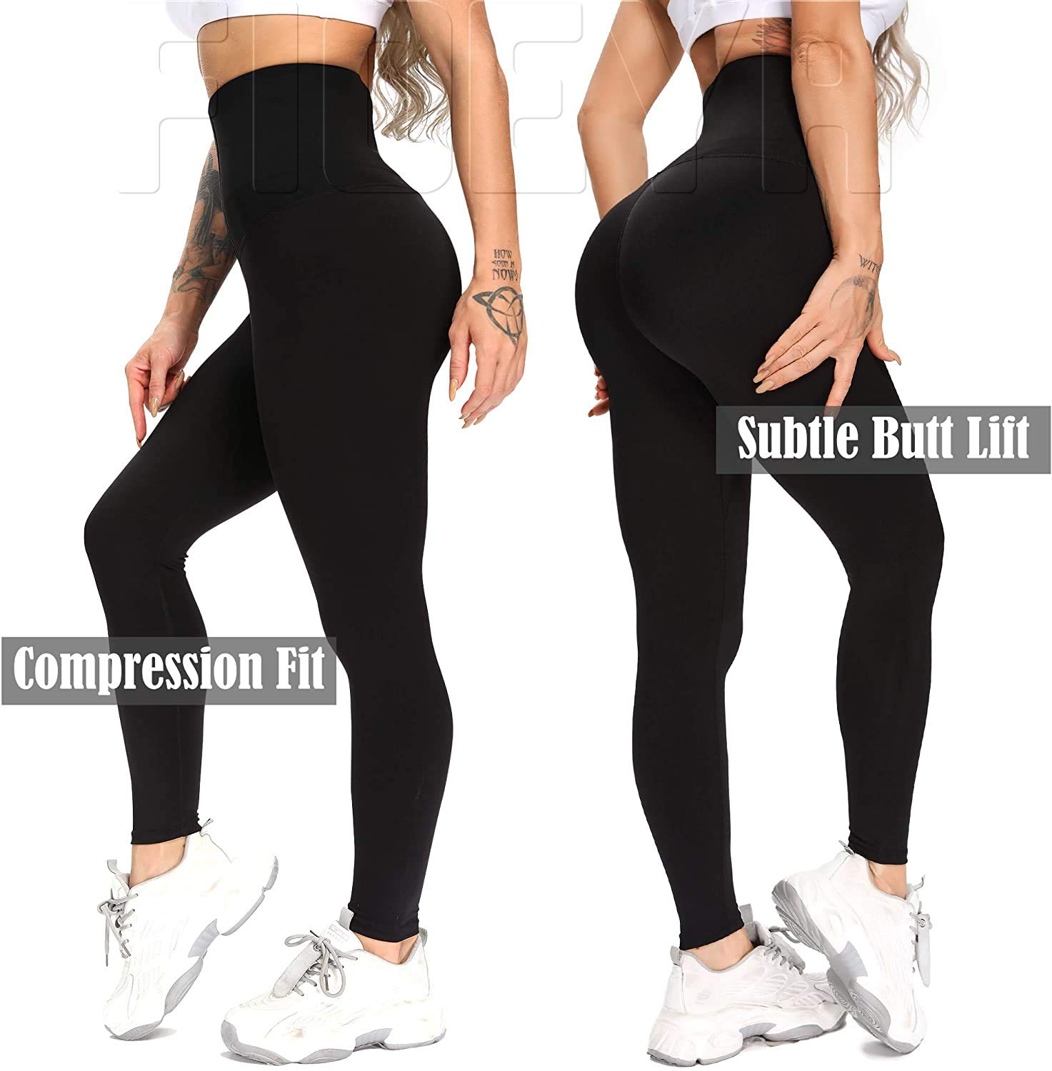 Women's High Waist Tummy Control Yoga Pants - Sculpting Compression Leggings for Workout & Waist Training | Perfect for Yoga, Gym & Everyday Wear