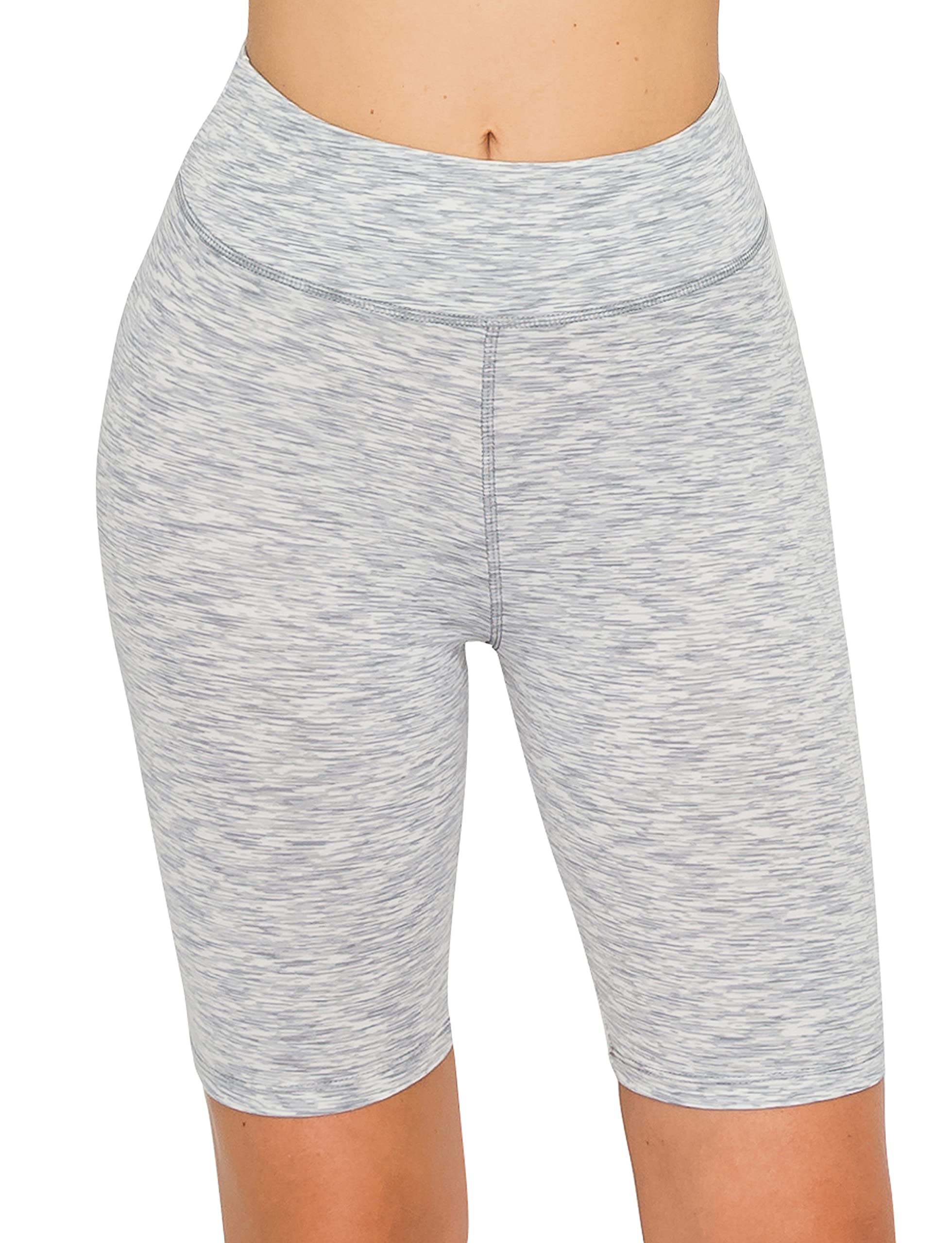 ALWAYS Women's High Waist Bike Shorts with Pockets - Compression Running Workout Athletic Yoga Shorts for Cycling, Gym & Active Wear