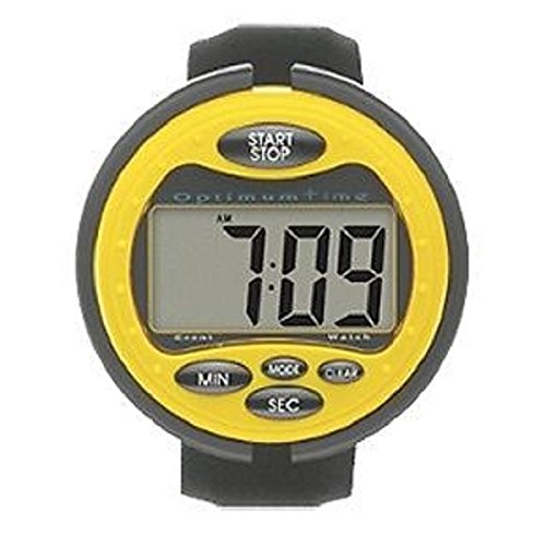Optimum Time Ultimate Event Stopwatch - Yellow | High Precision Sports Timer for Track, Swimming & Coaching | Perfect for Athletes, Coaches & Fitness Enthusiasts