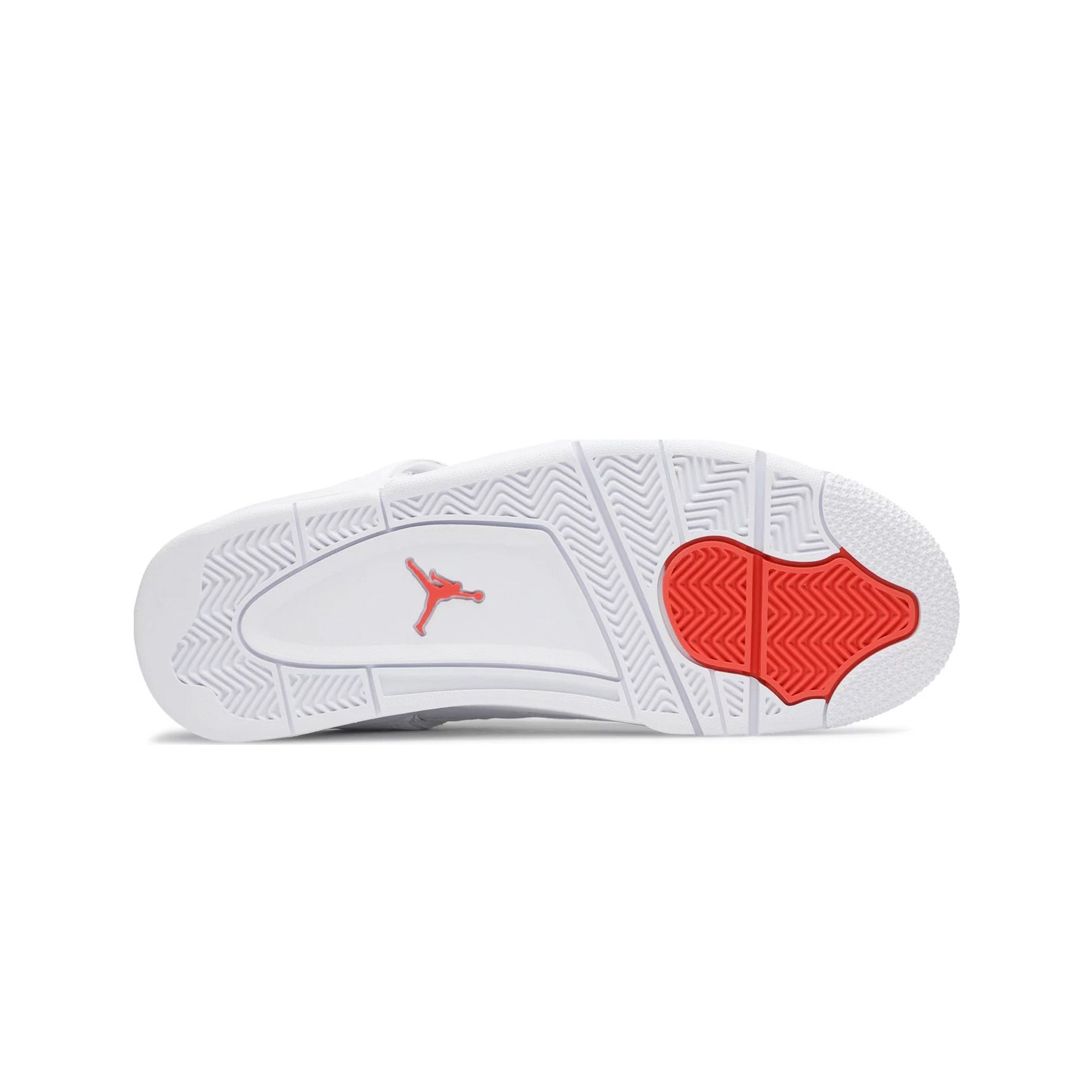 Air Jordan 4 Retro 'Metallic Orange' Men's Basketball Shoes - Limited Edition Sneakers for Streetwear & Casual Style | Perfect for Sneaker Collectors & Basketball Fans