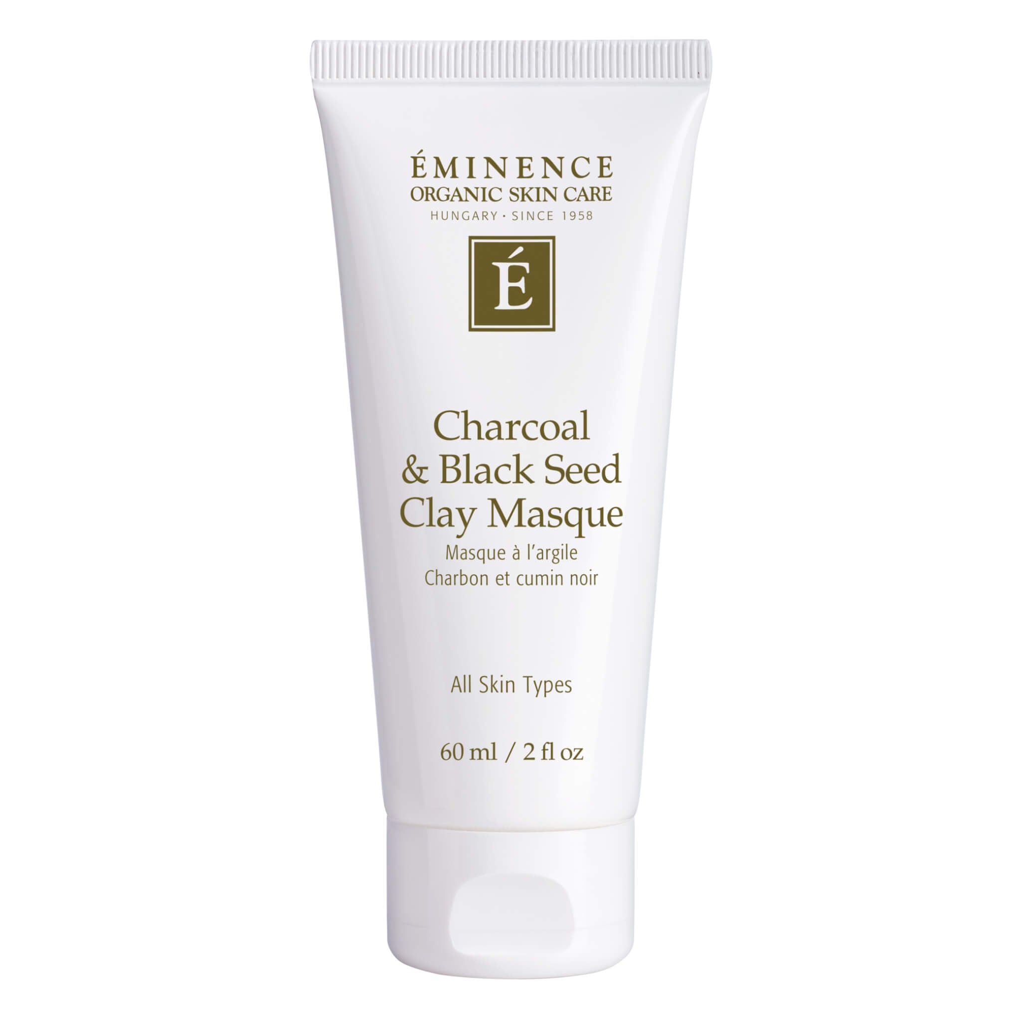 Charcoal & Black Seed Clay Mask - Deep Cleansing & Detoxifying Facial Treatment for Acne & Oily Skin | Perfect for Spa Nights & Self-Care Routines