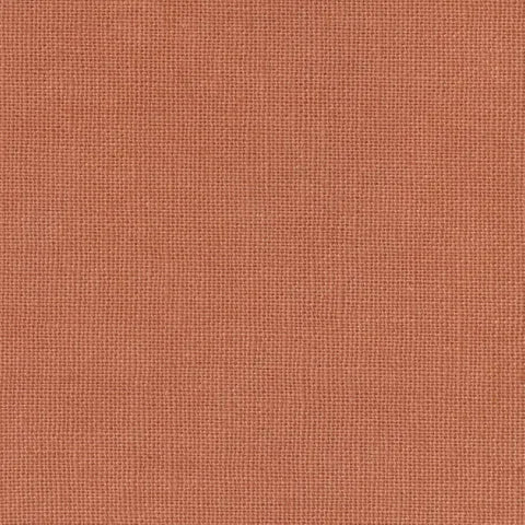 Premium Devonstone Linen Cotton Blend Solid Throw Pillow Cover - Burnt Clay Color DV4121 - Perfect for Sofa, Bedroom & Home Decor