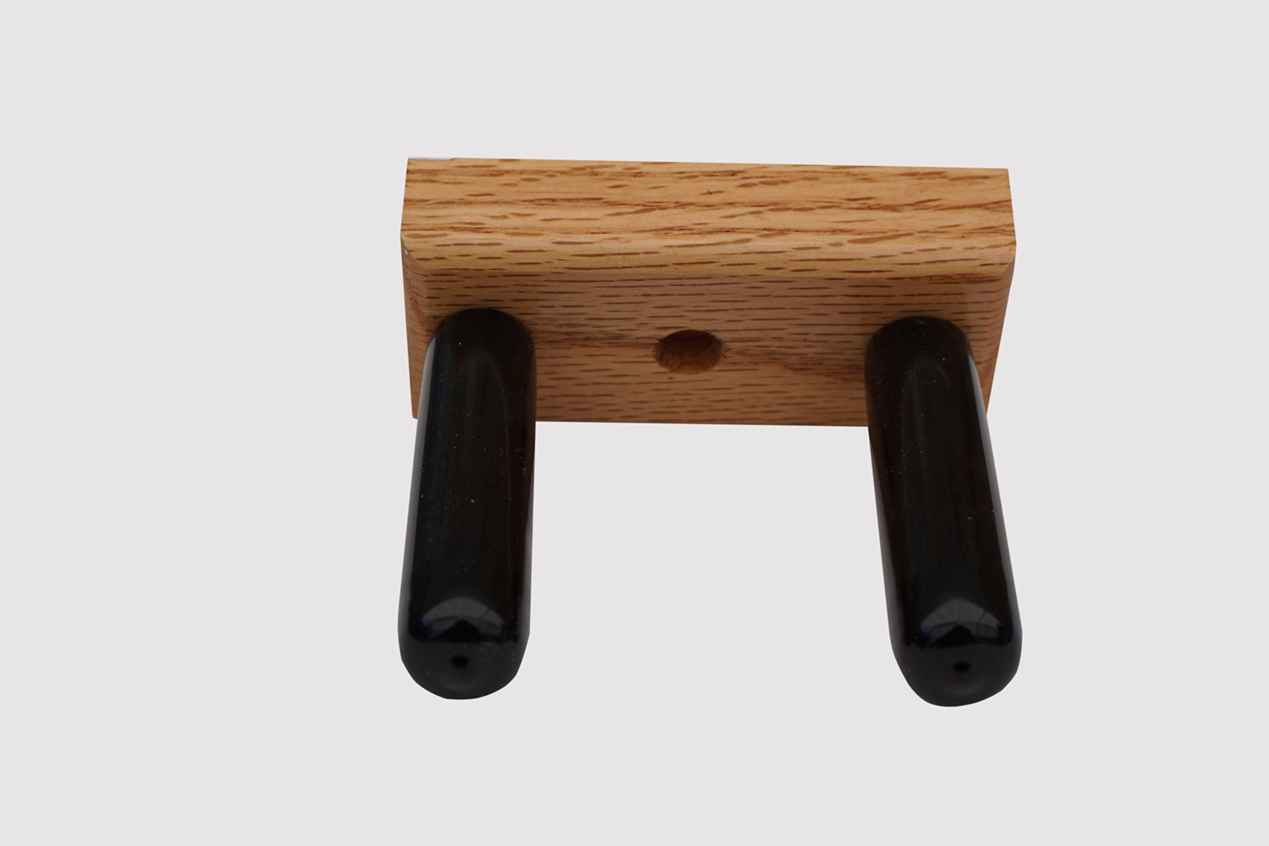 Premium Oak Guitar Wall Mount for Guitar Hero - Made in USA - Secure & Stylish Vertical Guitar Hanger - Perfect for Home, Studio & Game Room Display