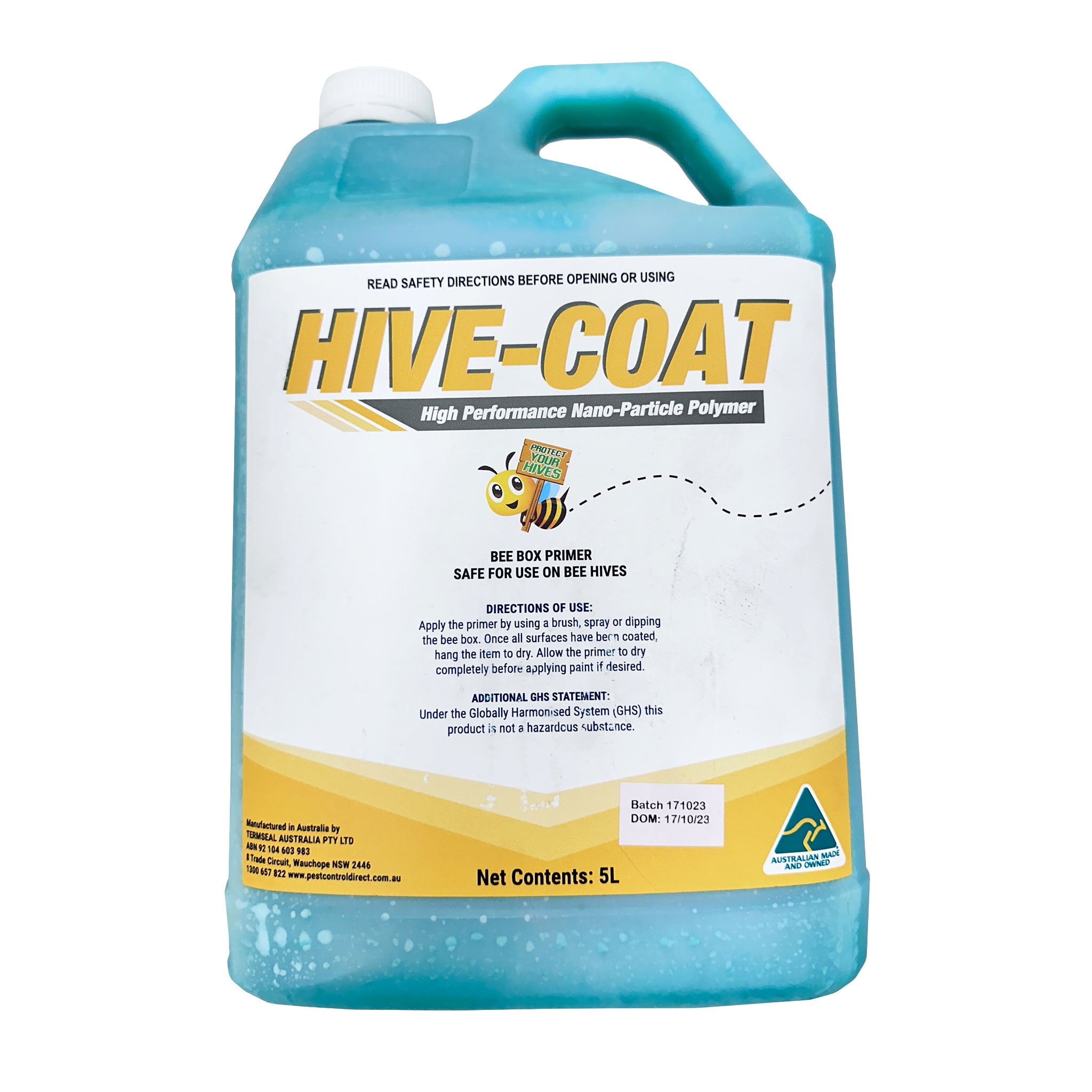 Premium Australian-Made Hive Coat - Waterproof & Windproof Beekeeping Jacket for Beekeepers - Ideal for Apiary Work, Honey Harvesting & Outdoor Protection
