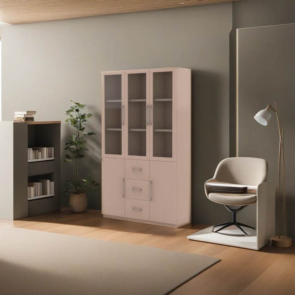 Micah VI Display Bookshelf - Modern Wooden Bookcase for Home & Office - Perfect for Living Room, Bedroom, and Study Room Organization