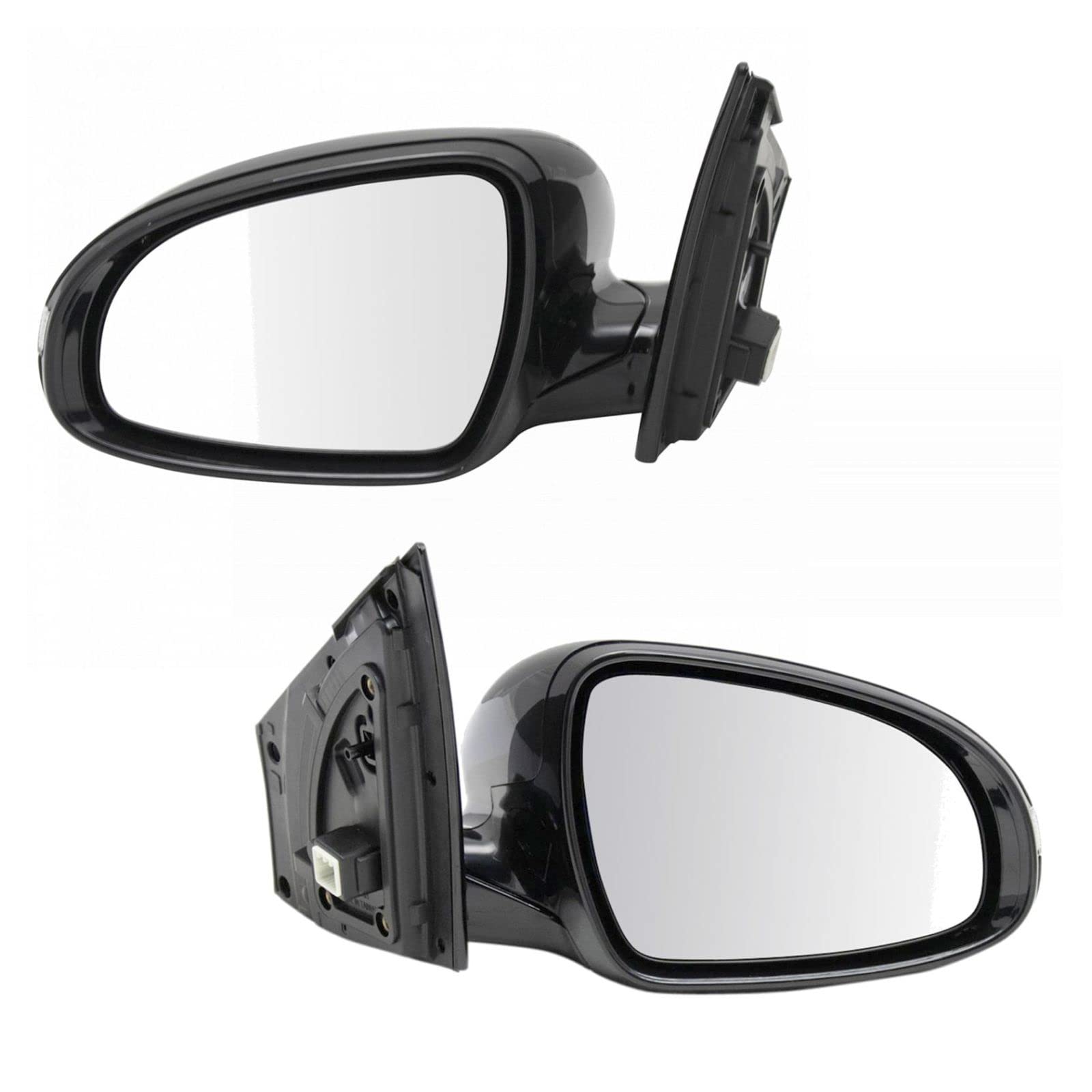 Power Heated Exterior Door Mirrors with Turn Signal - Compatible with Kia Sportage - Perfect for Winter Driving & Enhanced Visibility