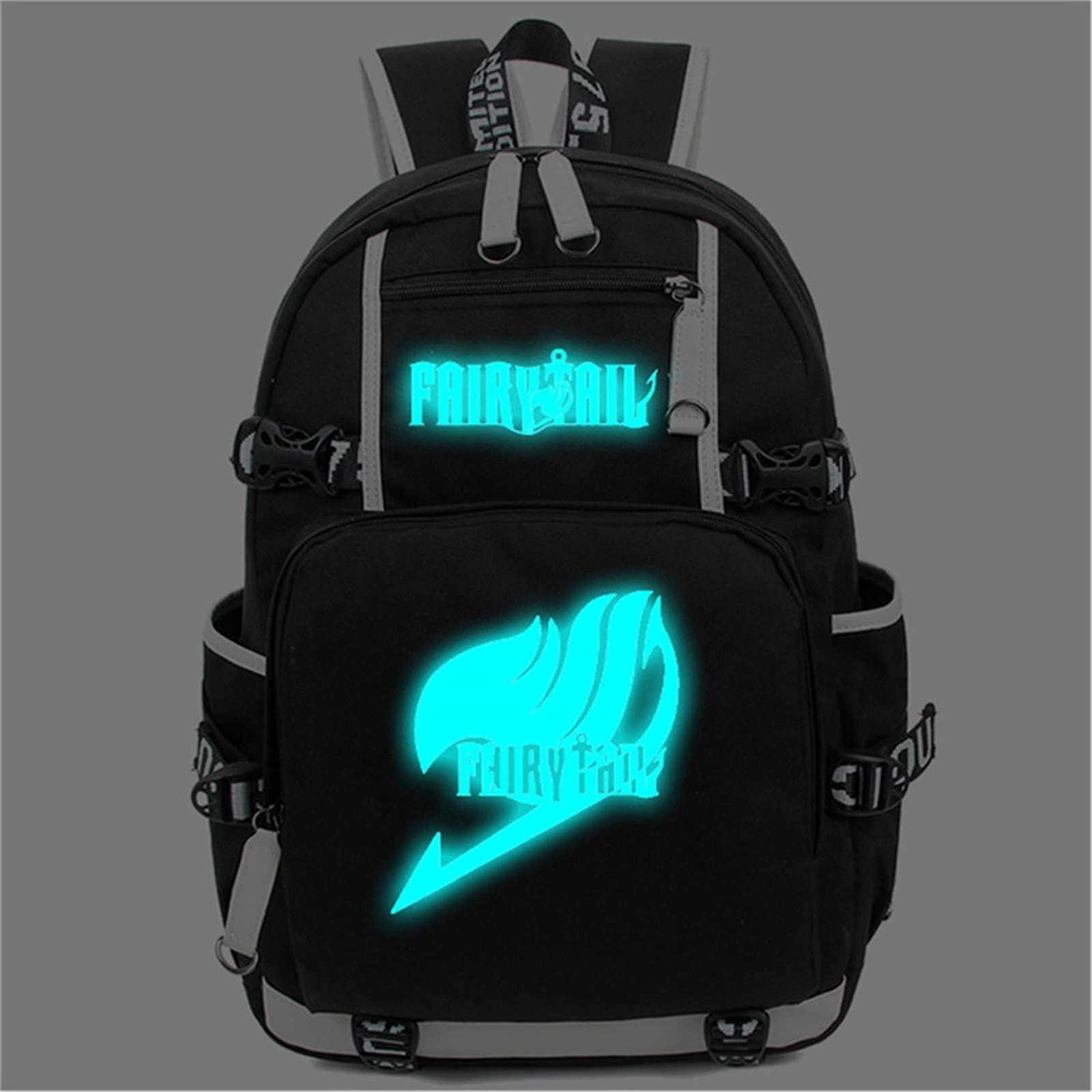 ISaikoy Anime Fairy Tail Backpack - Stylish Laptop Satchel Bookbag for School & Travel - Lightweight Shoulder Bag with Ergonomic Design - Perfect for College, Work, Cosplay & Anime Conventions