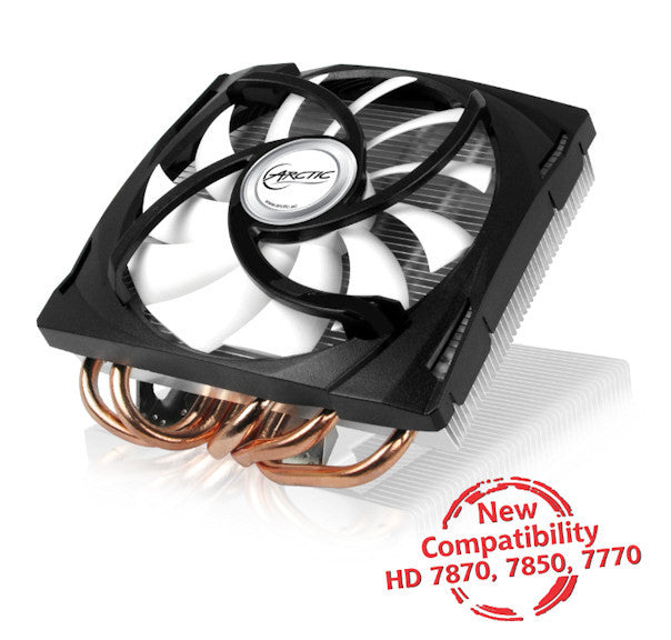 Arctic Cooling Accelero Mono Plus VGA Cooler - High Performance GPU Cooling Fan for PC Gaming & Workstations - Perfect for Overclocking & Silent Operation