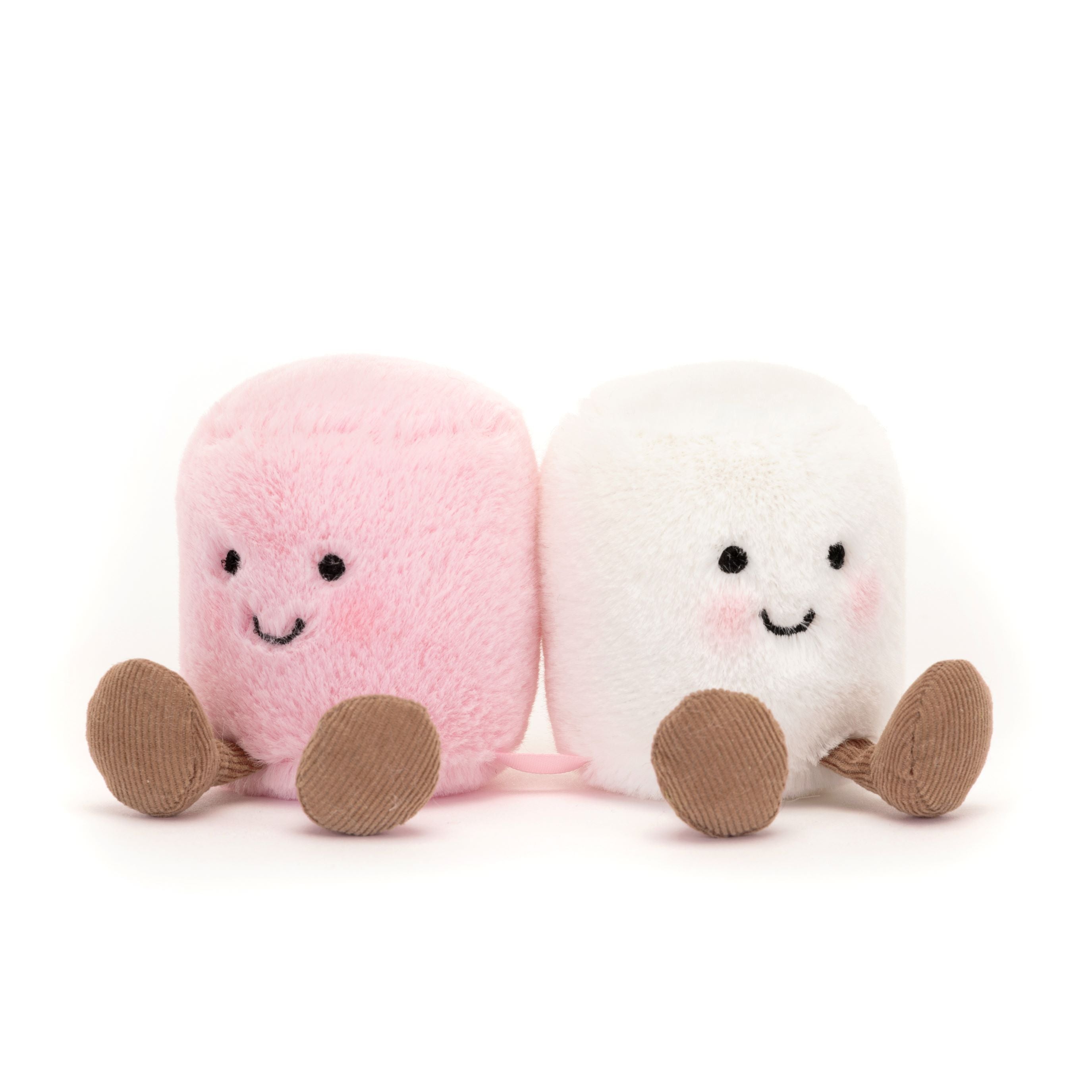 Amuseable Pink and White Marshmallows - Soft & Sweet Candy for Baking, Decorating, and Party Favors | Perfect for Hot Cocoa, Desserts, and Gift Giving