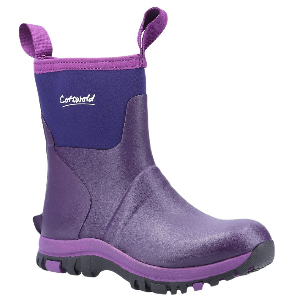 Cotswold Blaze Neoprene Wellingtons - Waterproof Rubber Boots for Women & Men | Outdoor Gardening, Hiking & Rainy Day Wear