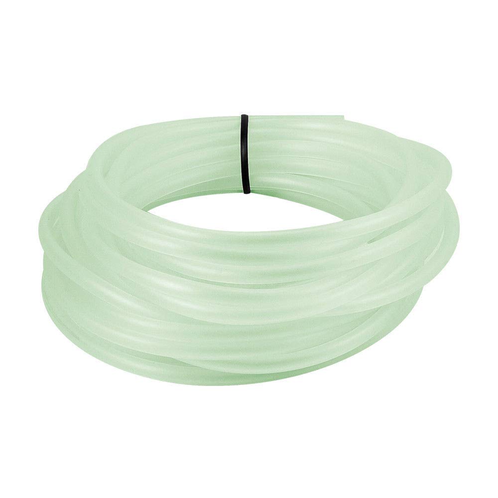 25ft Green Aquarium Silicone Air Line Tubing - Flexible Fish Tank Air Pump Hose for Hydroponics, Bubbler, Aeration | Perfect for Freshwater/Saltwater Tanks, Pond, Hydroponic Systems
