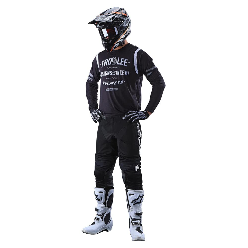 Troy Lee Designs GP Air Jersey - Men's Mountain Bike Jersey for Trail & Enduro Riding - Lightweight, Breathable & Moisture-Wicking Cycling Shirt for Outdoor Sports