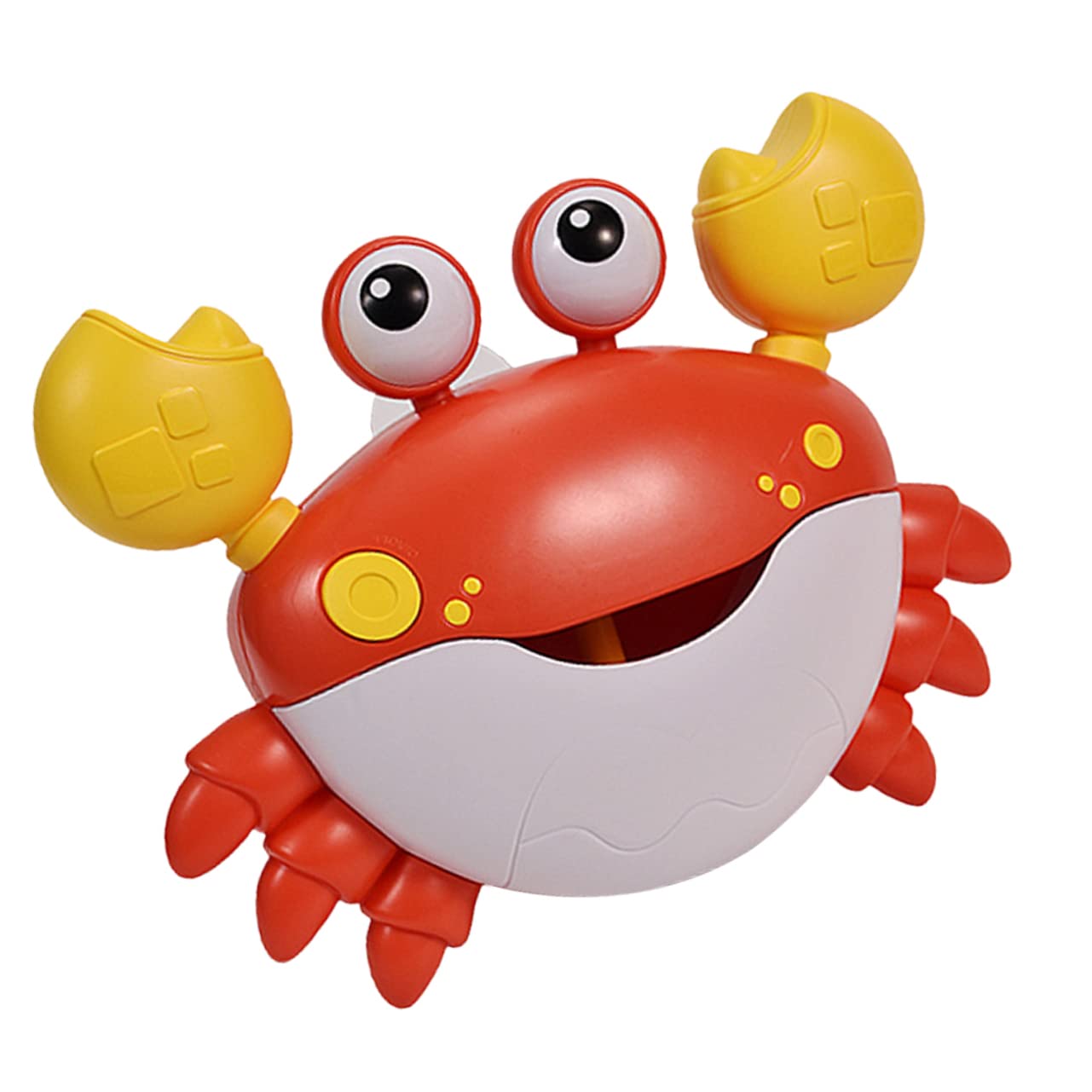 VICASKY 3-Piece Crab Bath Toys Set - Bubble Blower & Shower Toys for Kids, Fun Bathtime Playtime, Durable Plastic Bath Toys for Toddlers (Red) - Perfect for Bubble Baths, Pool Parties & Sensory Play