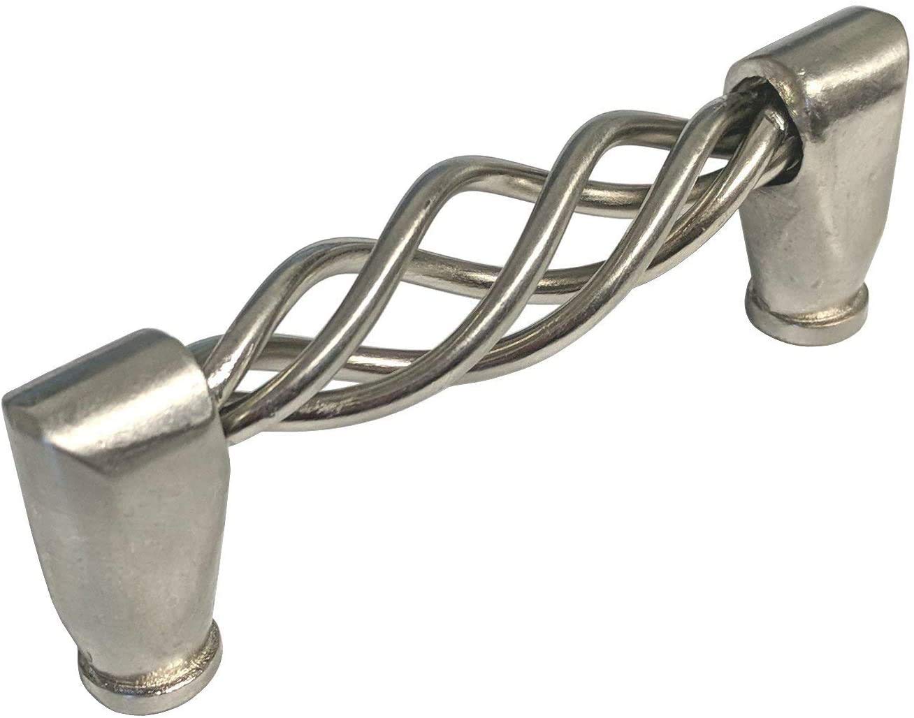 5 Pack Satin Nickel Cabinet Handles - 3