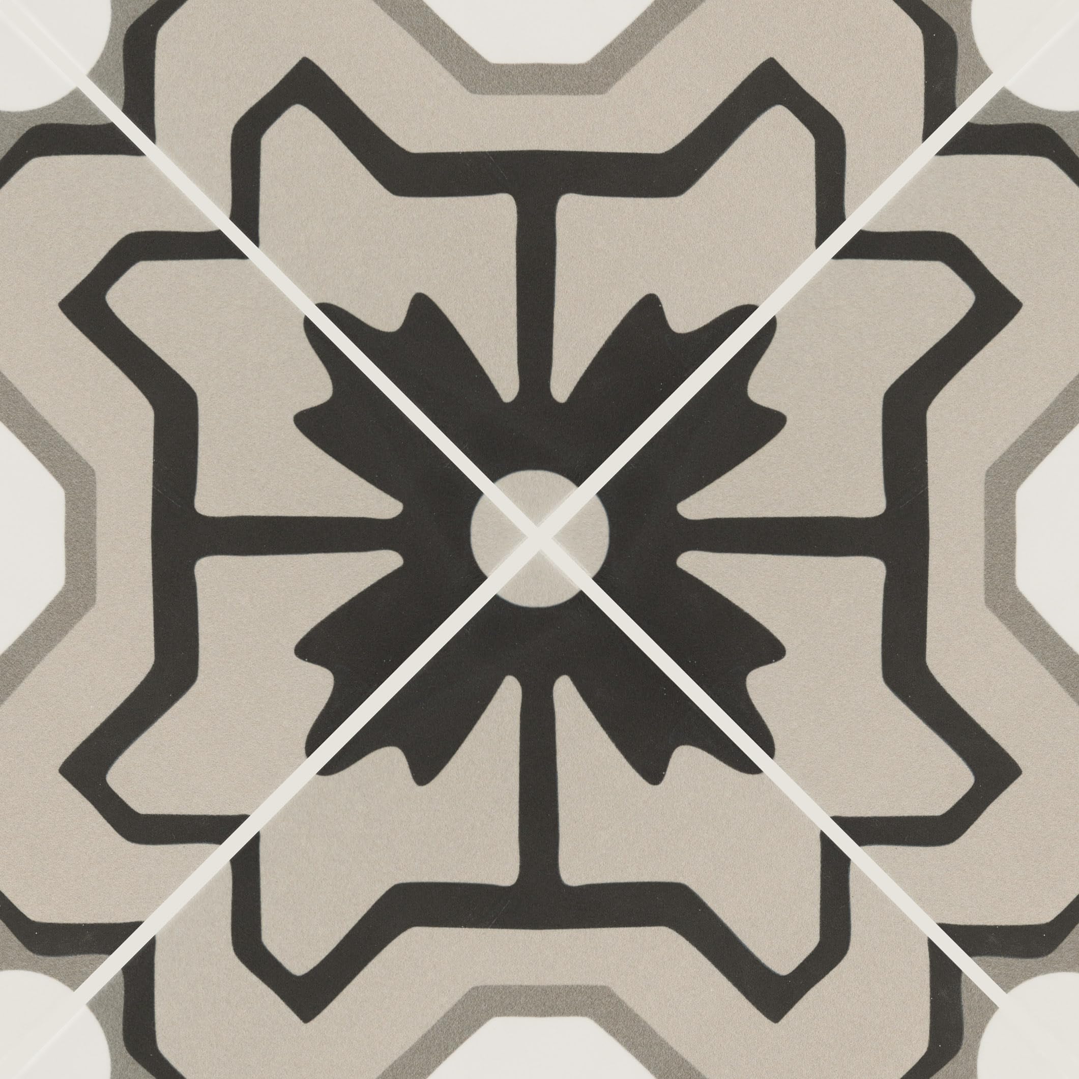 MSI Tahari 8x8 Inch Encaustic Matte Porcelain Tile - Waterproof Floor & Wall Tile for Bathroom, Kitchen Backsplash, Shower & Accent Wall - Durable Ceramic Tiles for Home, Office & Commercial Spaces
