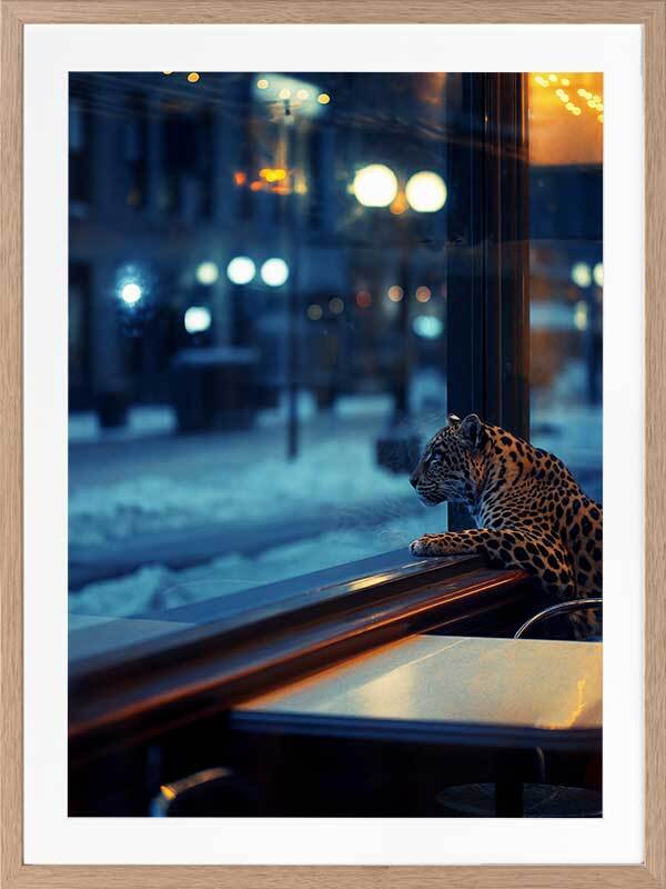Blue Hour Framed Art Print - Stunning Sunset Wall Decor for Living Room, Bedroom & Office - Perfect Modern Home Decor Gift