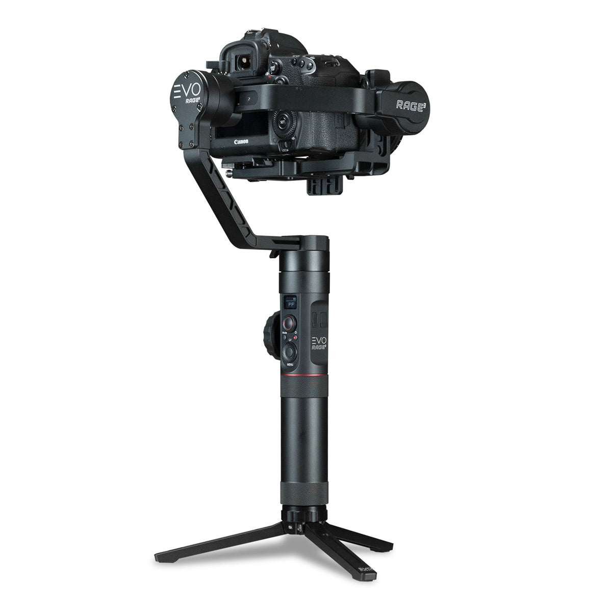 EVO Gimbals Rage3 Pro DSLR Camera Stabilizer - 3-Axis Handheld Gimbal for Smooth Video Shooting, Vlogging & Filmmaking - Perfect for Travel, YouTube & Professional Videography