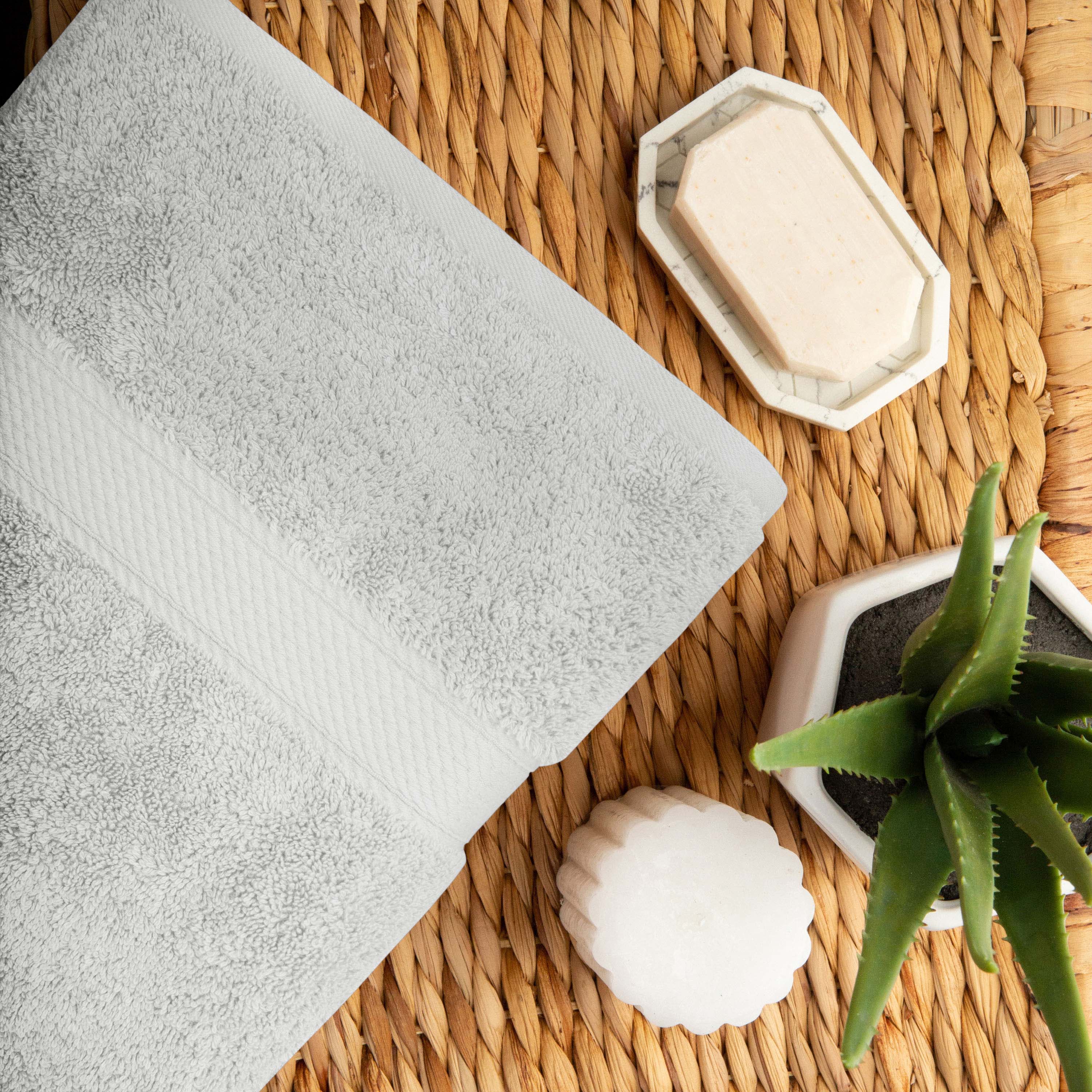 Premium Egyptian Cotton Plush Heavyweight Towel Set - 10 Piece Ultra Absorbent Luxury Bath Towels for Spa, Hotel & Home Use