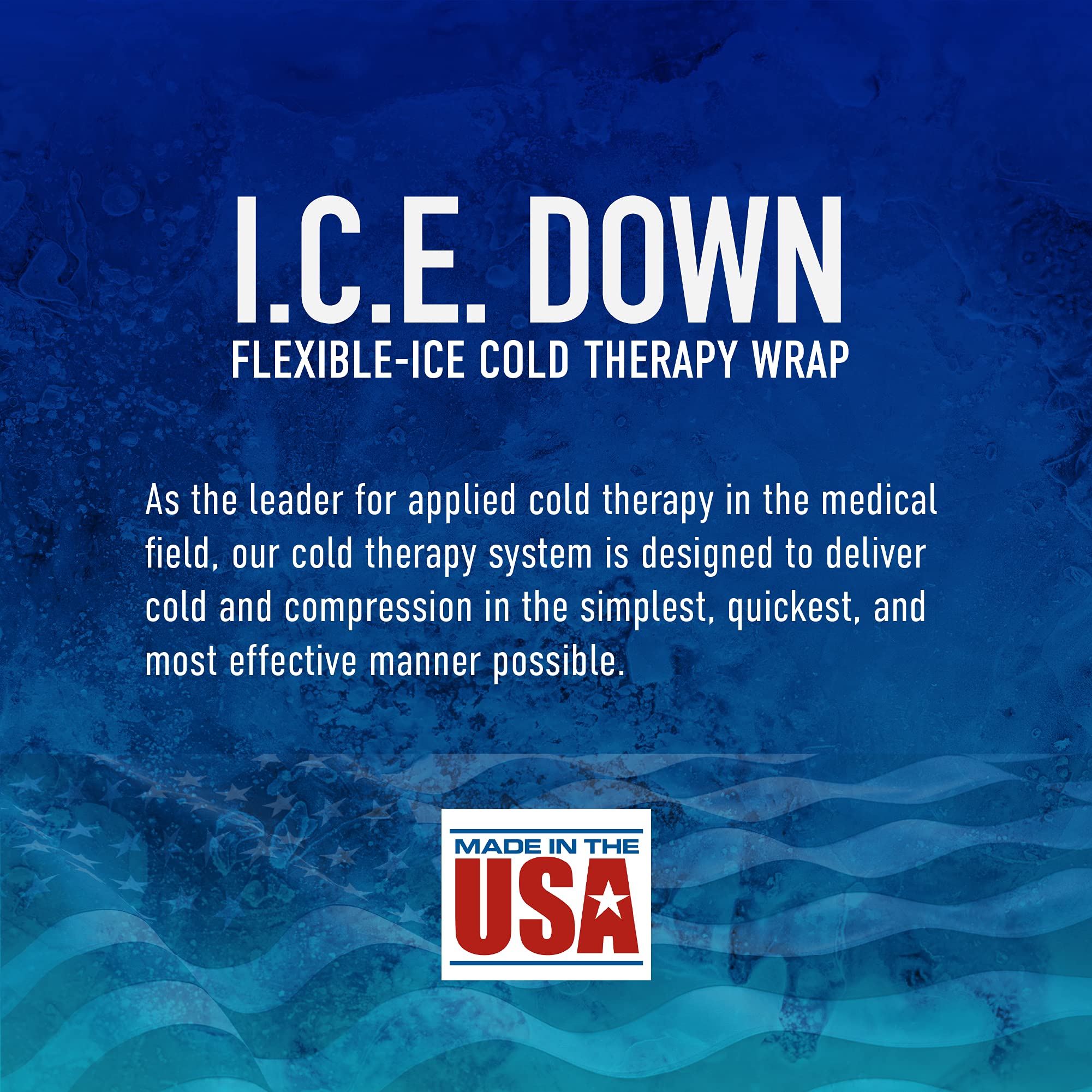 Extra Large Neoprene Ice Pack Wrap with Removable Gel Cold Pack - Back, Waist & Hip Pain Relief - 11.5