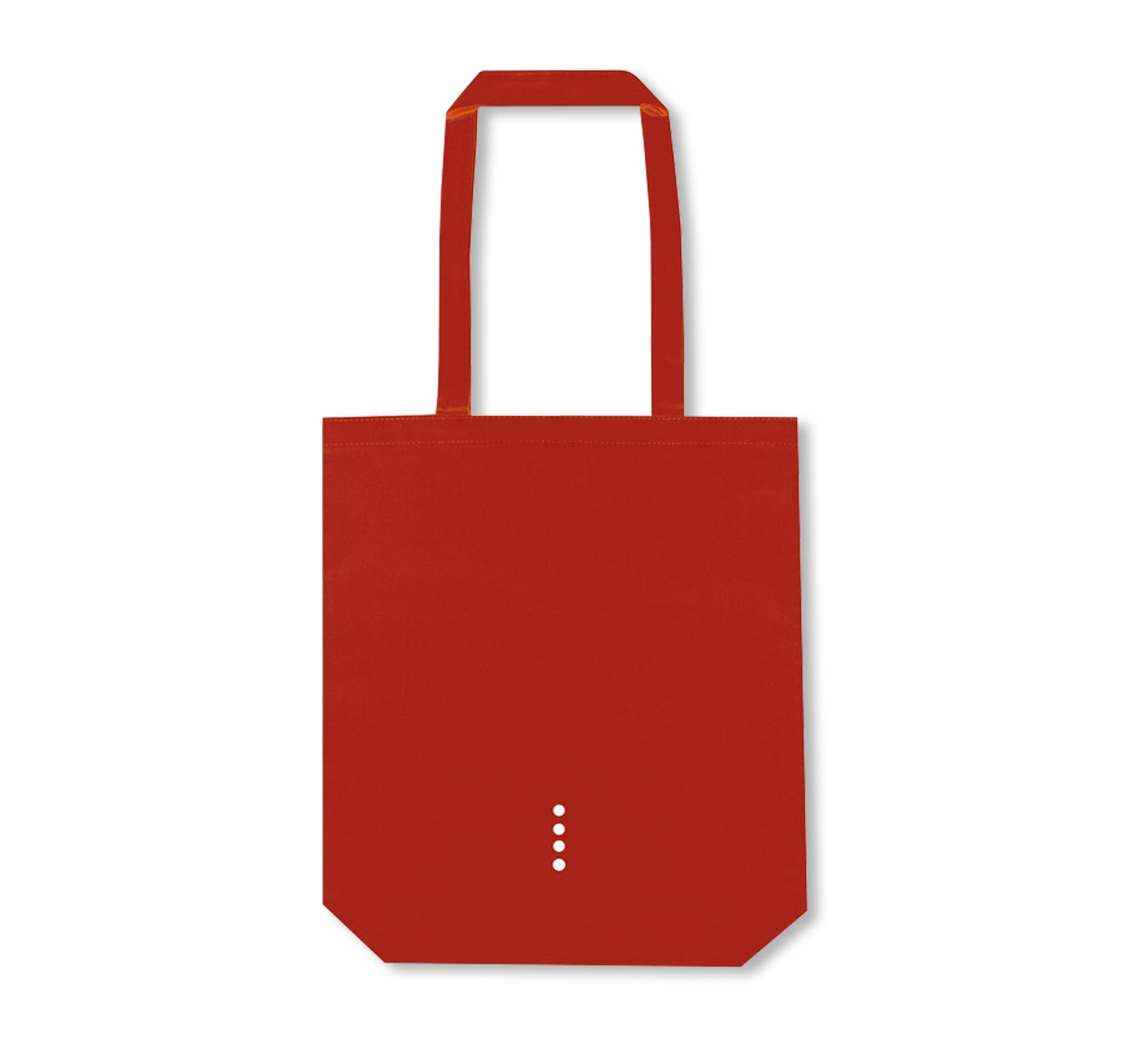 MACK Red Tote Bag for Women - Large Durable Canvas Shopping Bag with Long Handles - Perfect for Groceries, Beach, Work & Travel