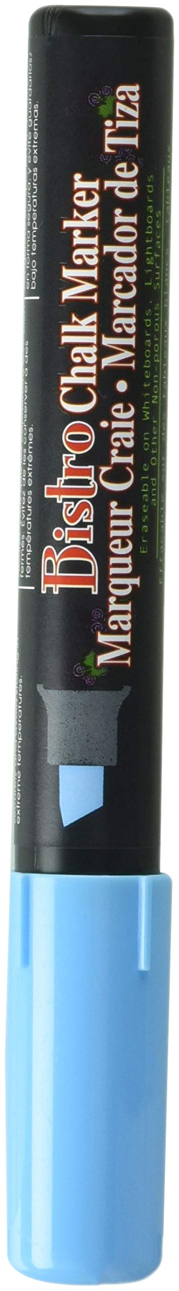 UCHIDA Fluorescent Blue Bistro Chalk Marker - Chisel Tip for Restaurants, Cafes, Signage & Creative Lettering