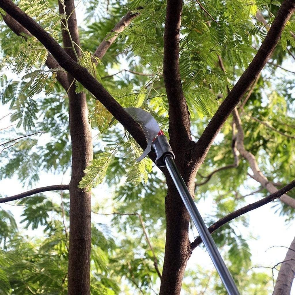 Extendable Telescopic Pole Saw 3.5M - High Reach Tree Pruner for Trimming Branches, Leaves & Fruit Trees | Lightweight Landscaping Tool for Gardening, Yard Maintenance & High Altitude Pruning | Perfect for Home Gardeners & Professional Landscapers