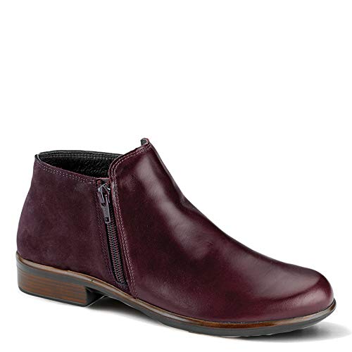 Bordeaux Lthr/Violet Nubuck