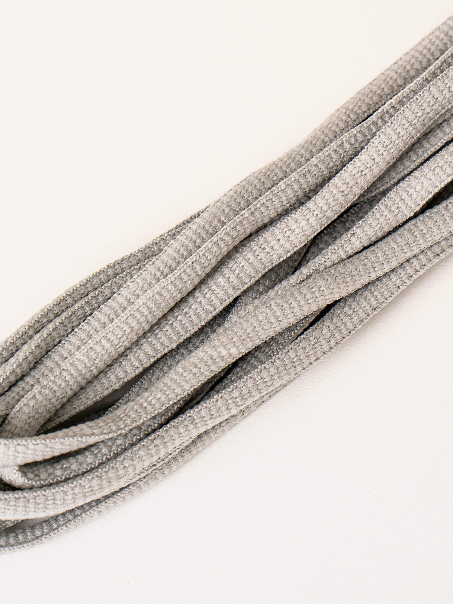 Premium Light Grey Shoe Laces - Durable & Stylish Shoelaces for Sneakers, Boots & Casual Shoes | Perfect for Running, Hiking & Everyday Wear