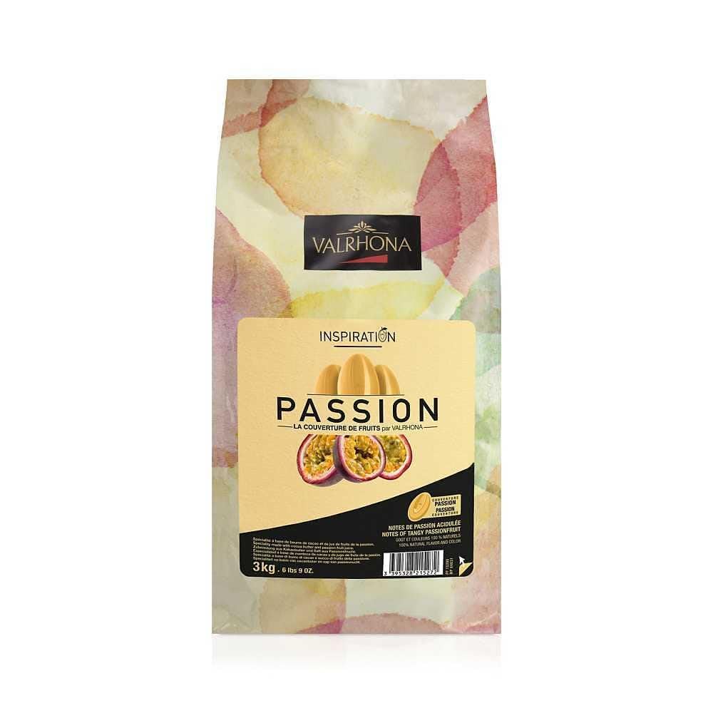 Valrhona Bulk Feves Inspiration Passion Chocolate - Premium Baking & Cooking Chocolate for Desserts, Pastries, and Hot Cocoa - Perfect for Professional Chefs & Home Bakers