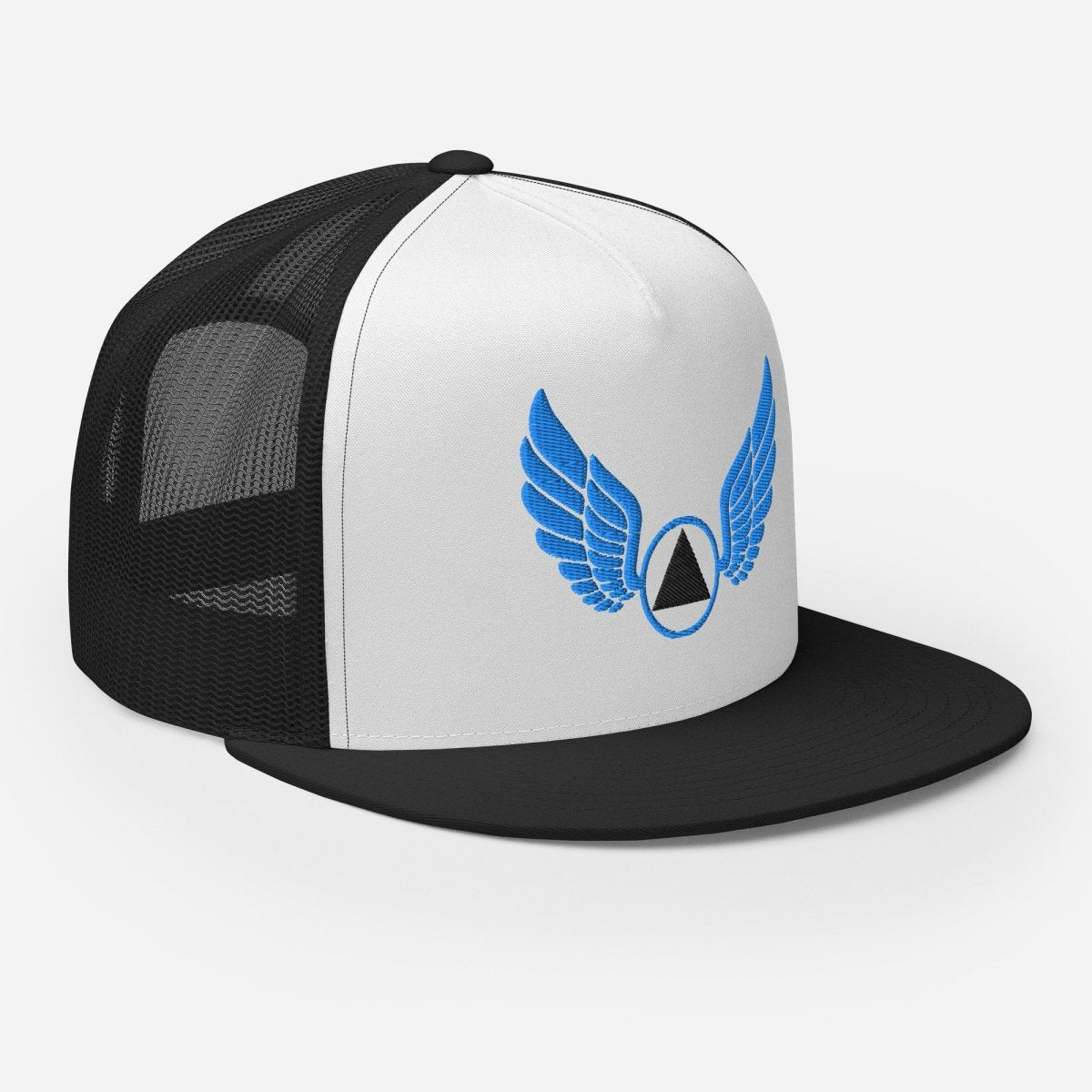 Wings of Recovery Embroidered Trucker Cap - Adjustable Snapback Hat for Men & Women - Perfect for Outdoor Activities, Sports, and Casual Wear
