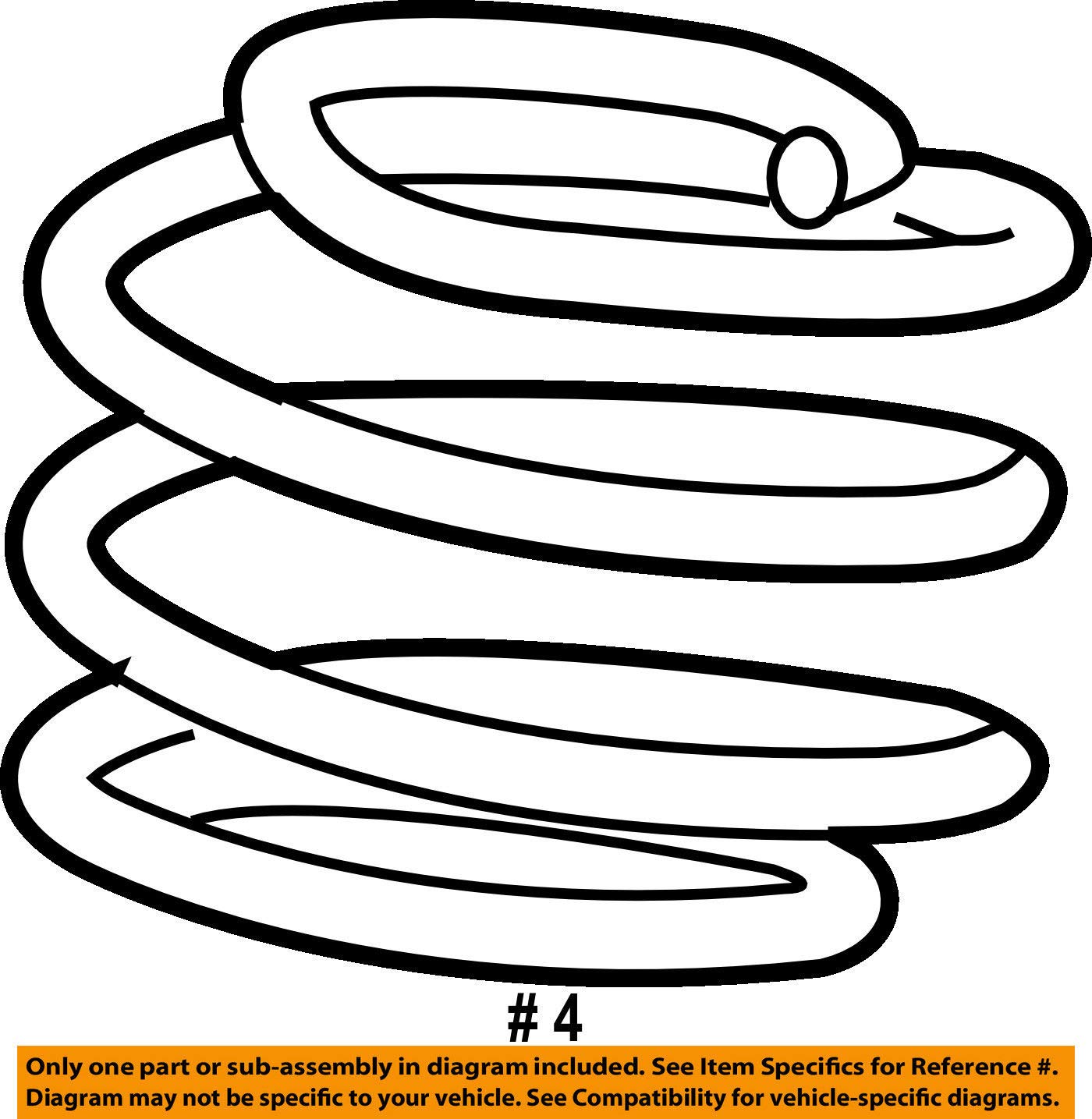 Mopar 52122723AA Front Coil Spring - OEM Replacement Part for Jeep Wrangler & Gladiator - Off-Road & Daily Driving Suspension Upgrade