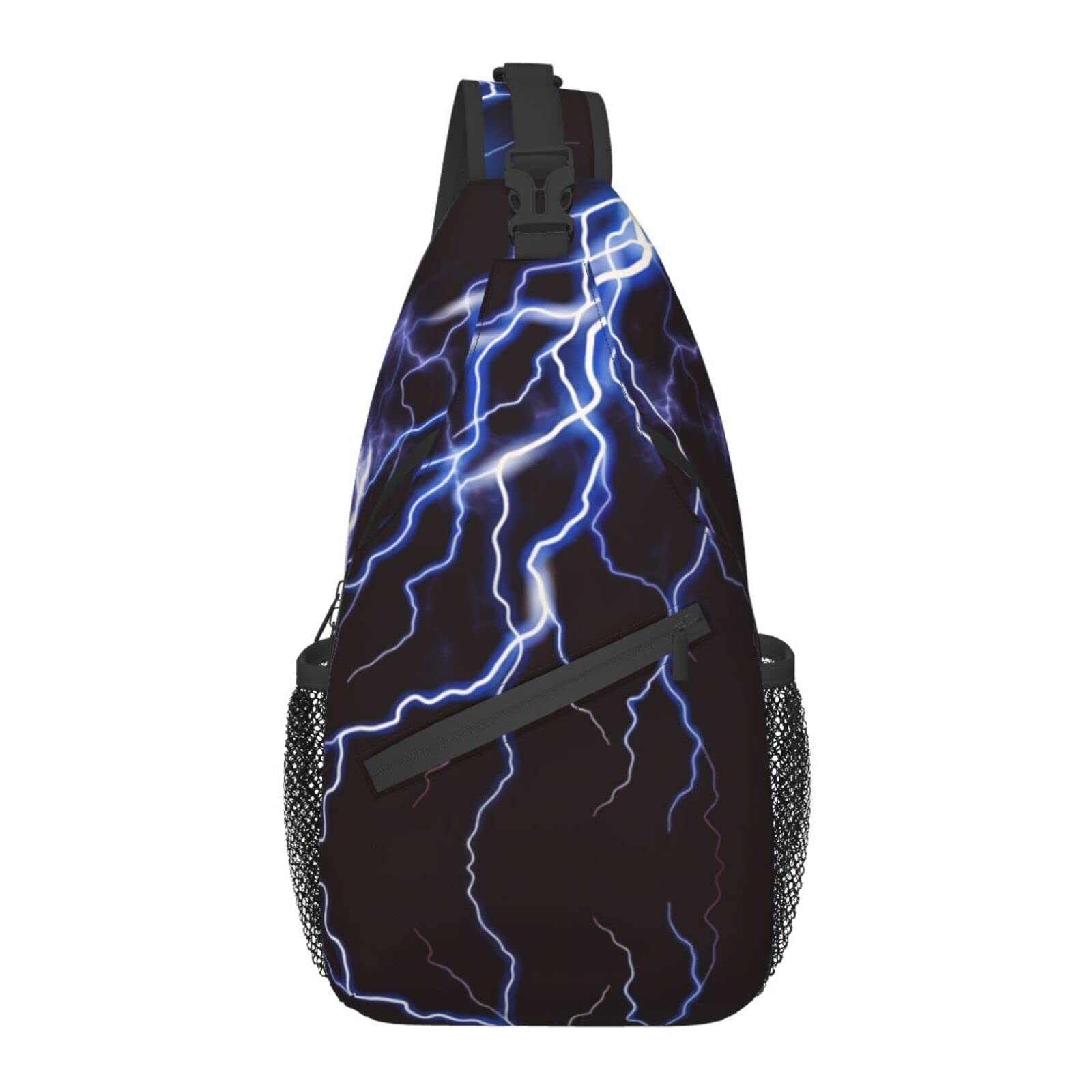 Lightning Sling Bag - Waterproof Travel Backpack for Hiking, Running & Outdoor Activities - Adjustable Unisex Sling Backpack for Men & Women - Perfect for Gym, Commuting & Day Trips