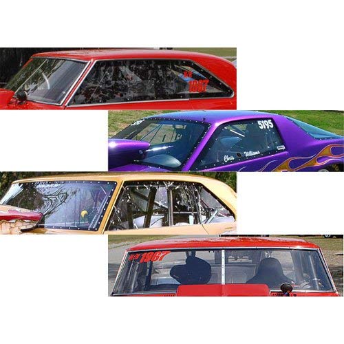 Harwood 12931 Lexan Door Windows - Durable & Shatterproof Replacement for Home & Commercial Use - Perfect for Storm Doors, Entry Doors & Security Applications