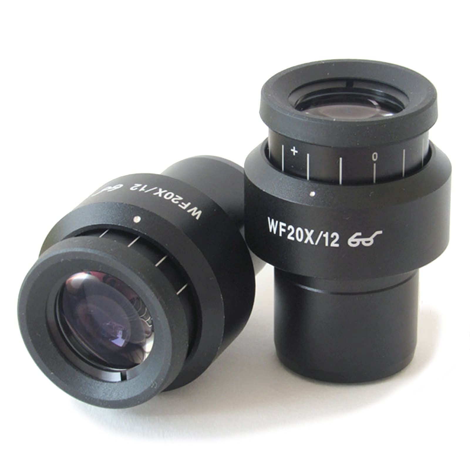 WF20X 12mm Microscope Eyepiece - 20X Wide Field High Eye Point Lens with 30mm Mount for Biological Microscopes | Perfect for Lab Research, Education & Scientific Observation