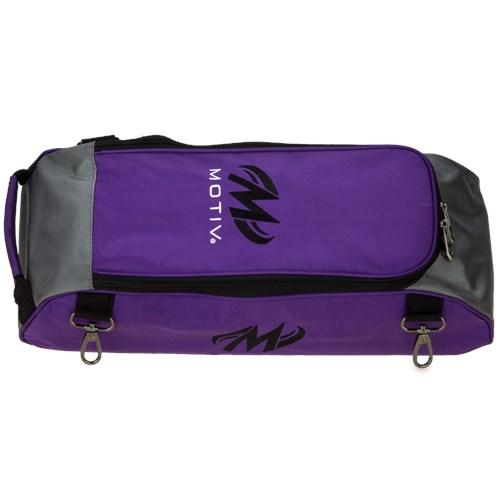 Motiv Ballistix Purple Shoe Bag for Triple Tote Bowling Bag - Perfect for Bowling Shoes Storage & Transport
