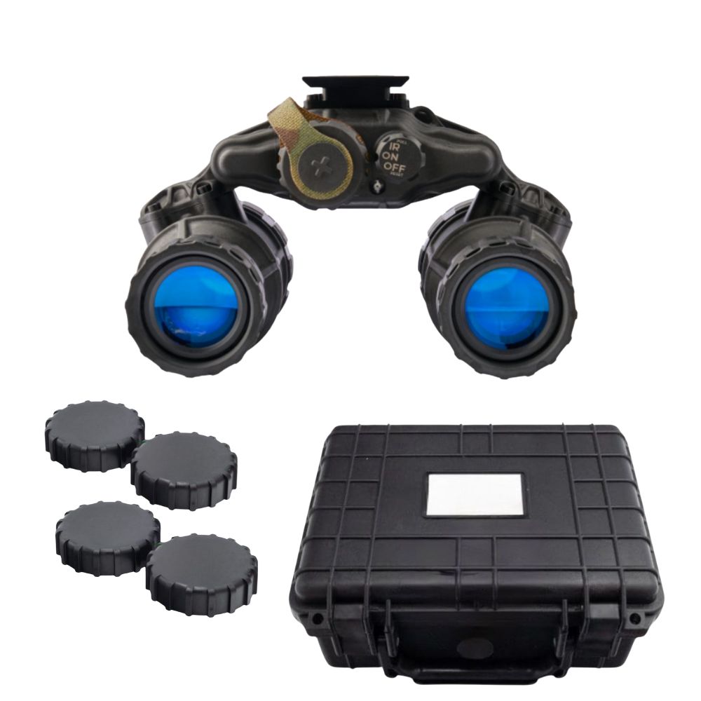 DTNVS MG Gen 3 White Phosphor Night Vision Goggles with 2700 FOM - Military Grade for Tactical Operations & Night Hunting