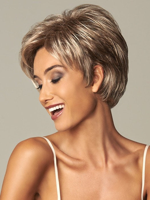 Becoming Synthetic Wig with Basic Cap - Soft & Natural Looking Hairpiece for Women | Perfect for Cosplay, Costume Parties & Everyday Wear