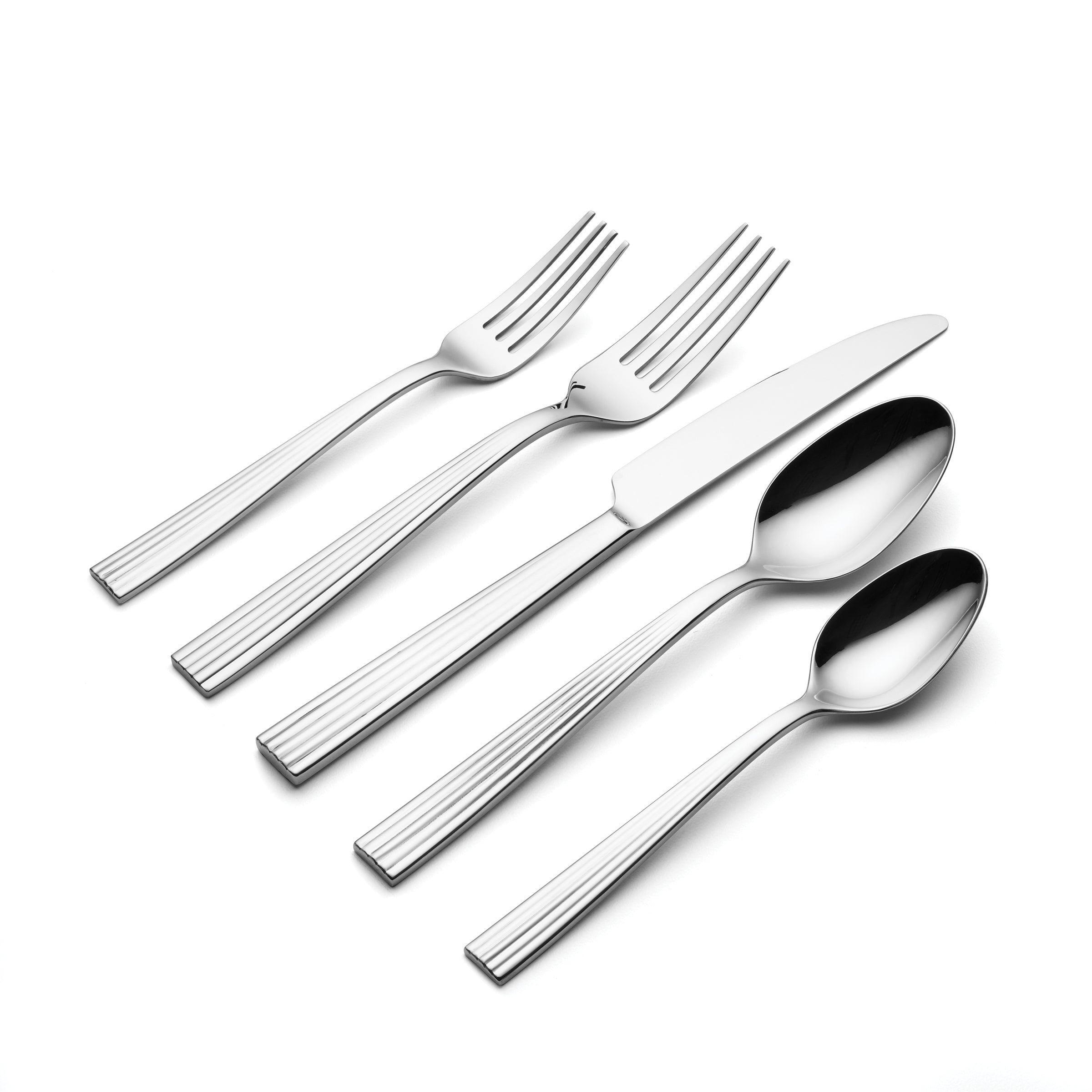 Kennedy 20-Piece Stainless Steel Flatware Set - Elegant Silverware for 4 People, Perfect for Dining, Parties & Everyday Use