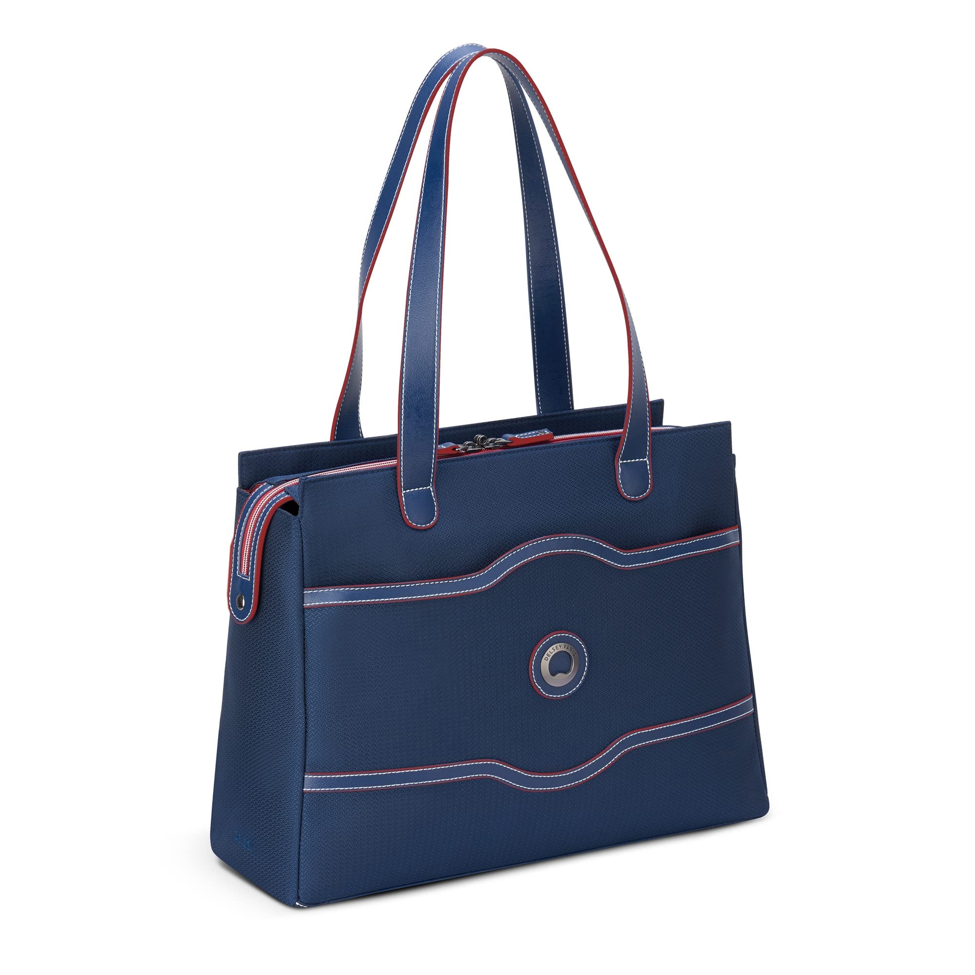 DELSEY Paris Women's Chatelet Air 2.0 Shoulder Bag - Stylish Leather Handbag for Work, Travel & Everyday Use