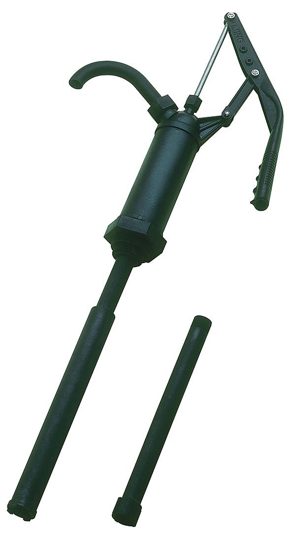 Dayton 5XA54 Lever Action Drum Pump - 20 Oz Capacity, 36 Inch Length - Perfect for Transferring Oils, Chemicals & Liquids in Workshops, Garages & Industrial Settings