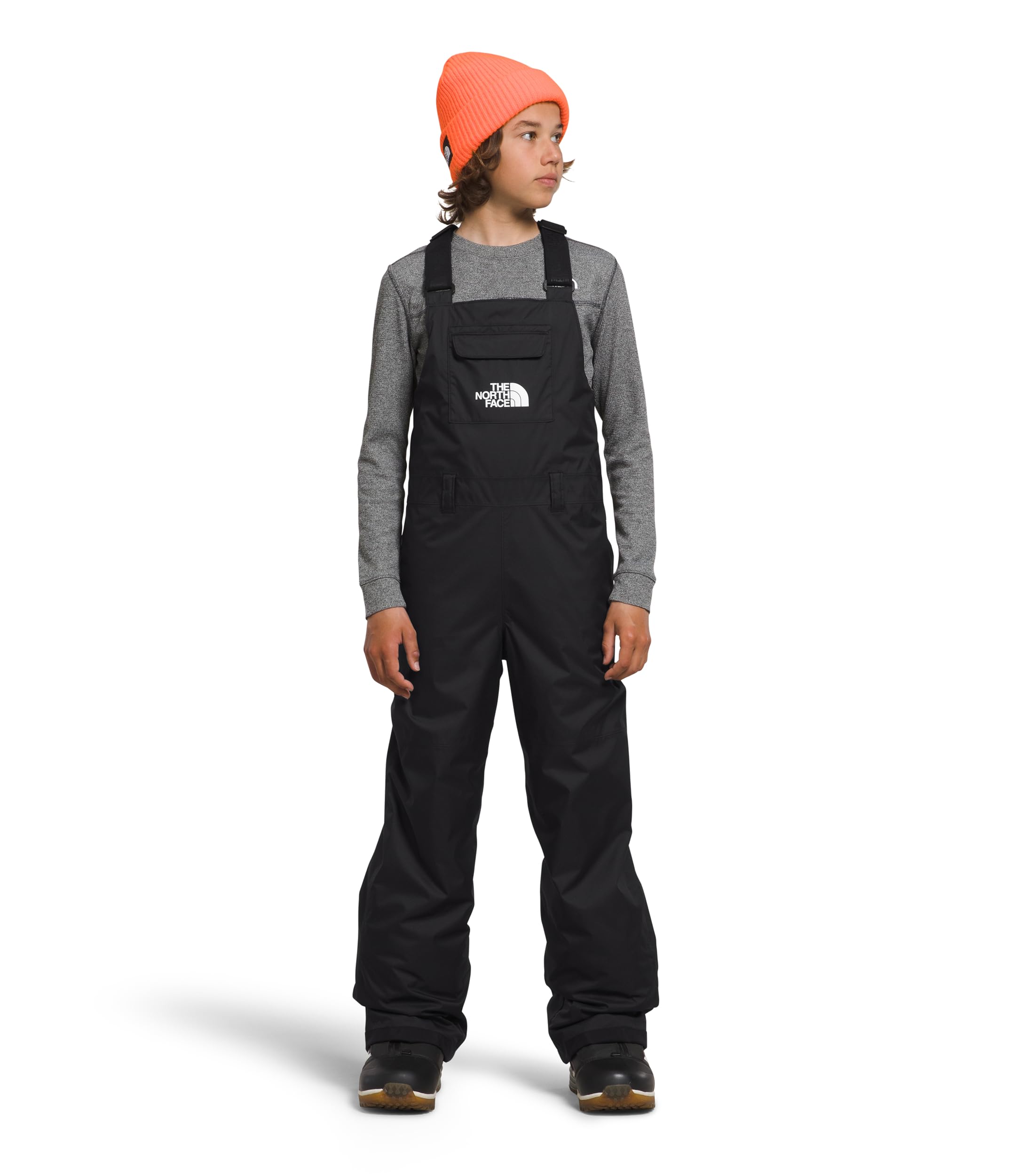 The North Face Freedom Insulated Snow Bib for Kids - Waterproof Winter Snow Pants for Boys & Girls - Perfect for Skiing, Snowboarding & Outdoor Winter Activities