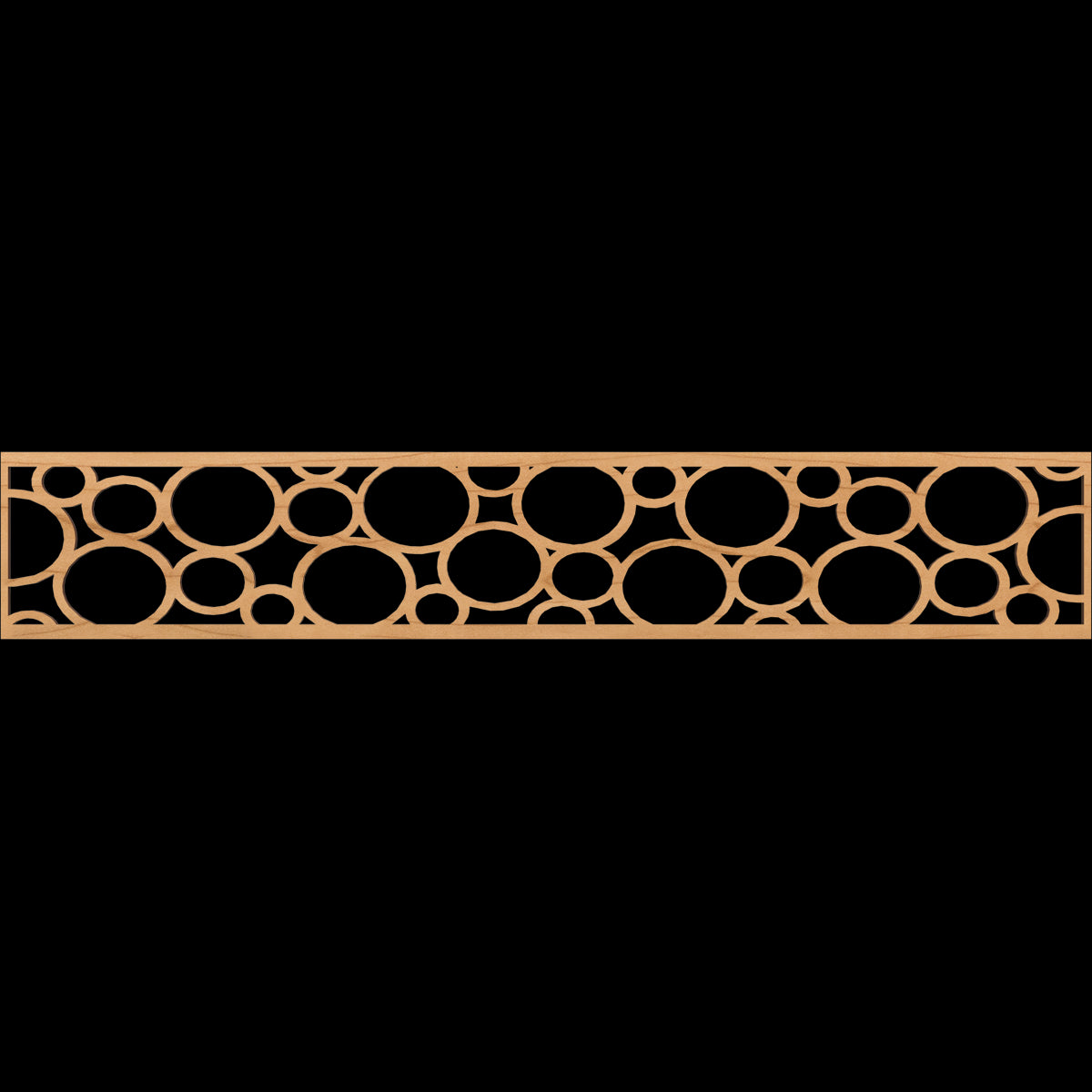 Hemingway Fretwork Moulding - Decorative Wood Trim for Home & Furniture - Perfect for DIY Projects, Wall Paneling, and Cabinet Accents