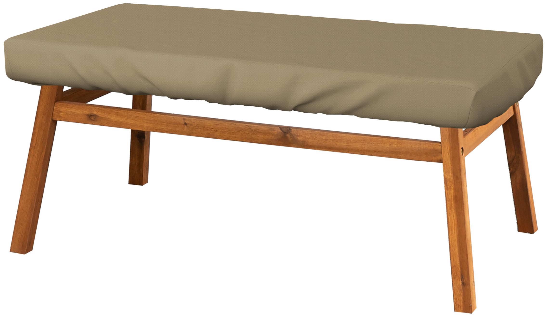 Waterproof 12 Oz PVC Polyester Rectangle Table Cover - Tear & UV Resistant Outdoor Tablecloth for Patio Furniture, Coffee Side Table (60