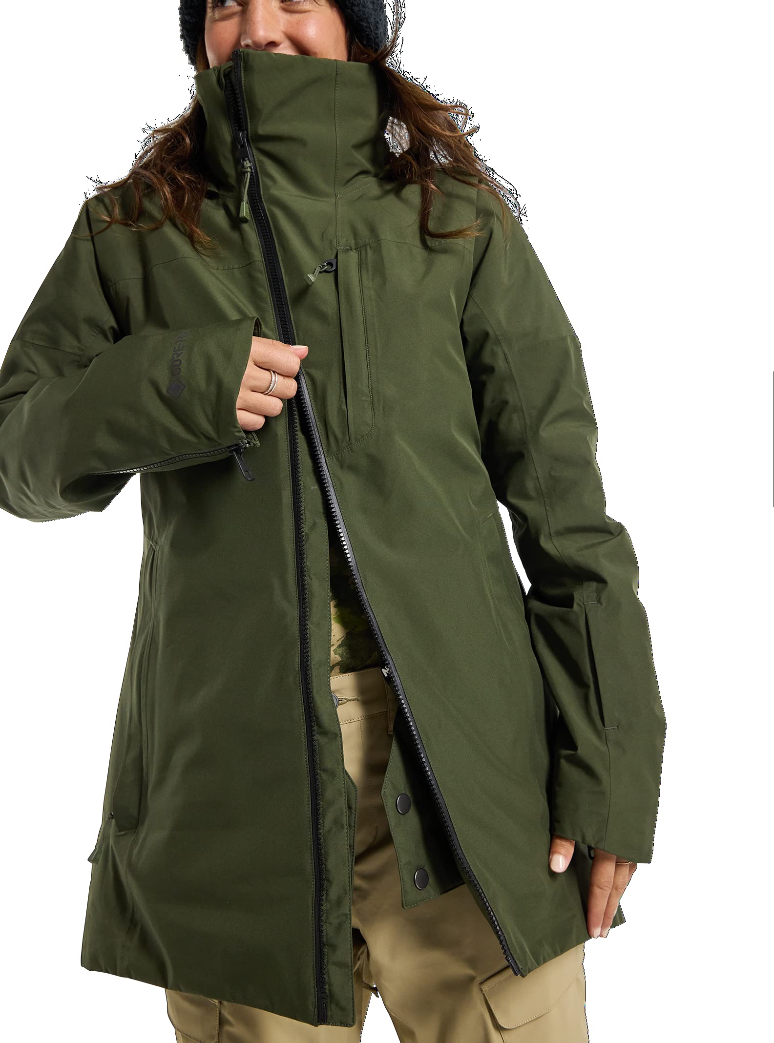 Burton Women's Gore-Tex Pillowline Insulated Jacket - Waterproof Winter Coat for Skiing, Snowboarding & Outdoor Adventures
